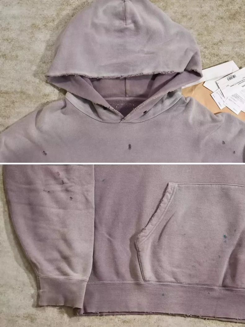 Visvim Visvim Hoodie with Distressed Detail and Dyeing-2506 Size US L / EU 52-54 / 3 - 5 Thumbnail