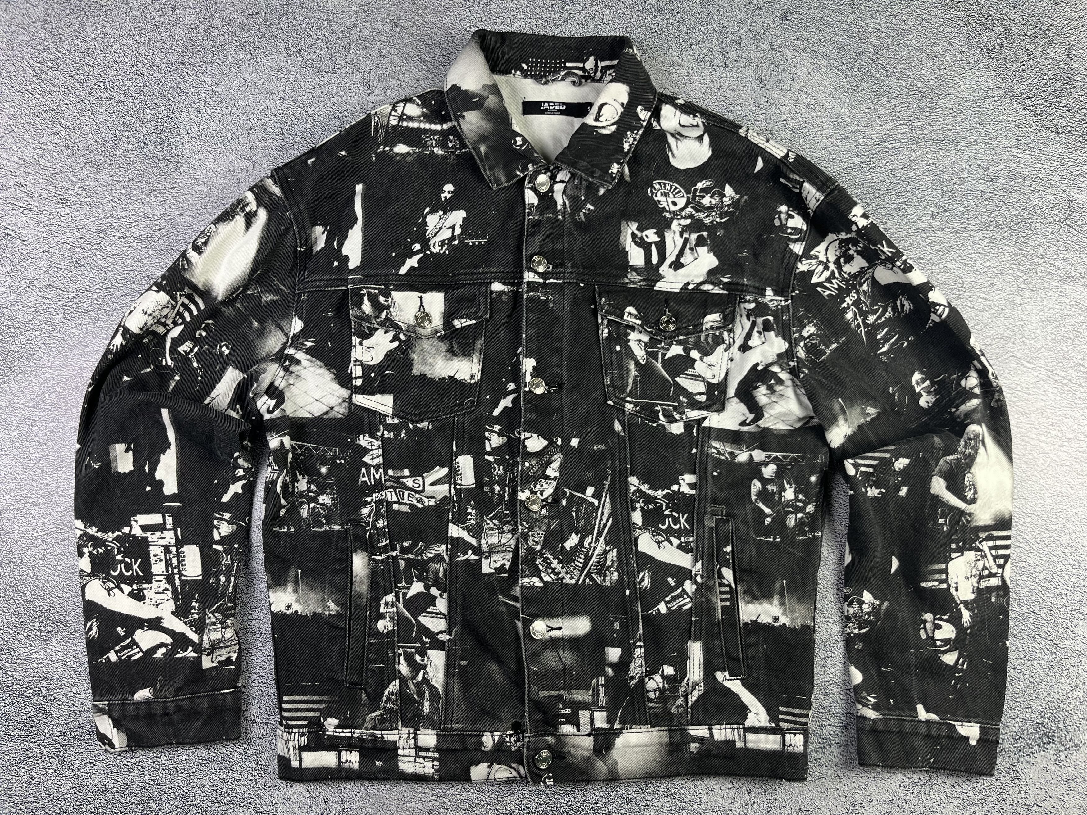 Jaded London Jaded London denim jacket eagle XS | Grailed