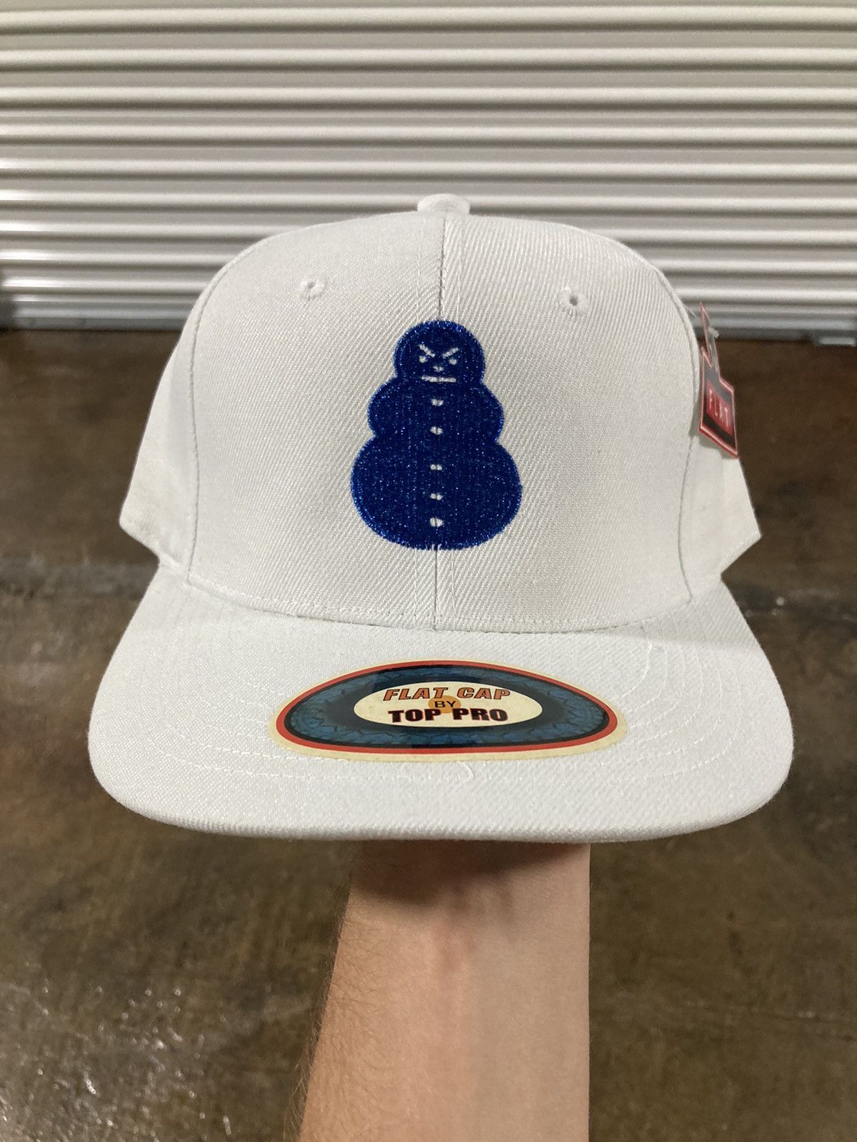 Rap Tees × Vintage Vintage Young Jeezy Snowman 2000s Hip-Hop Fitted Hat 7 1/4 Size ONE SIZE - 1 Thumbnail