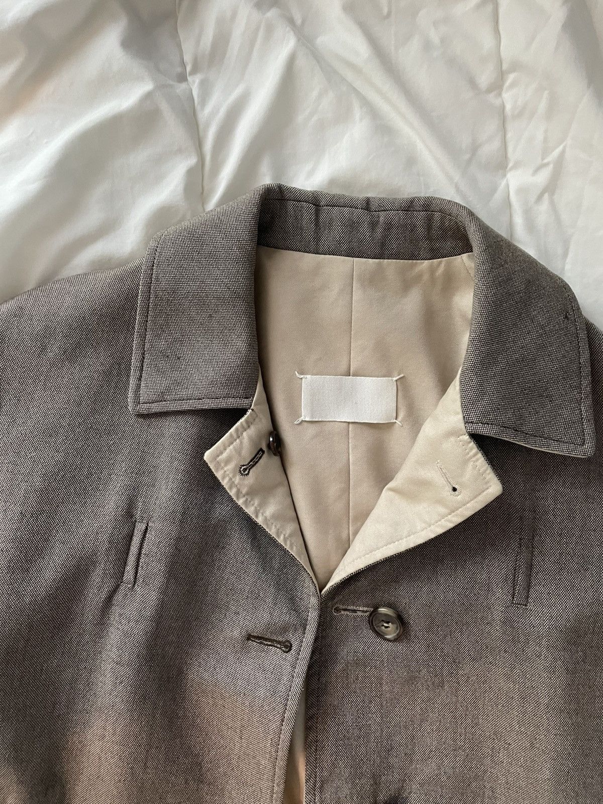 Maison Margiela aw 1999 maison margiela reversible trenchcoat blank tag Size M / US 6-8 / IT 42-44 - 3 Thumbnail