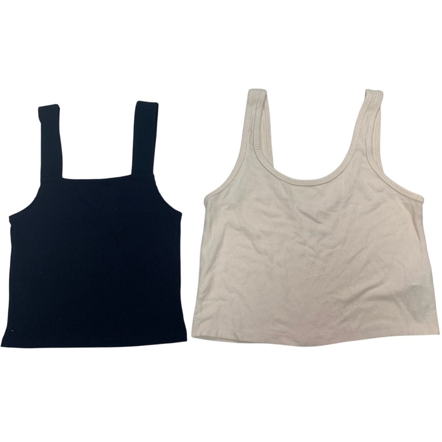 American Eagle Outfitters 2 New American Eagle Womens Small Thin Strap Tank Tops Size S / US 4 / IT 40 - 1 Thumbnail
