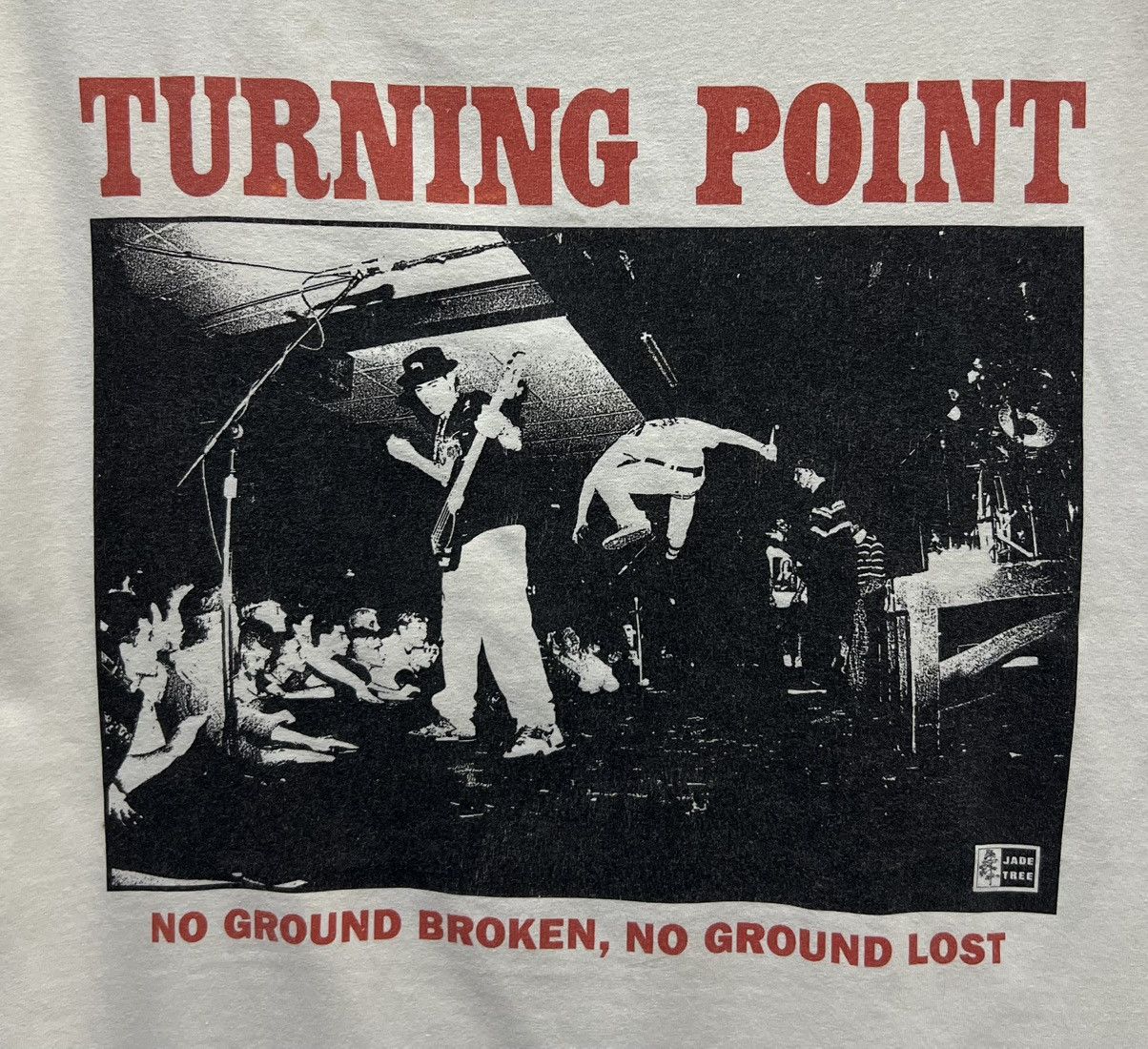 Band Tees × Vintage VINTAGE TURNING POINT NO GROUND BROKEN, NO GROUND LOST SHIRT Size US M / EU 48-50 / 2 - 3 Thumbnail