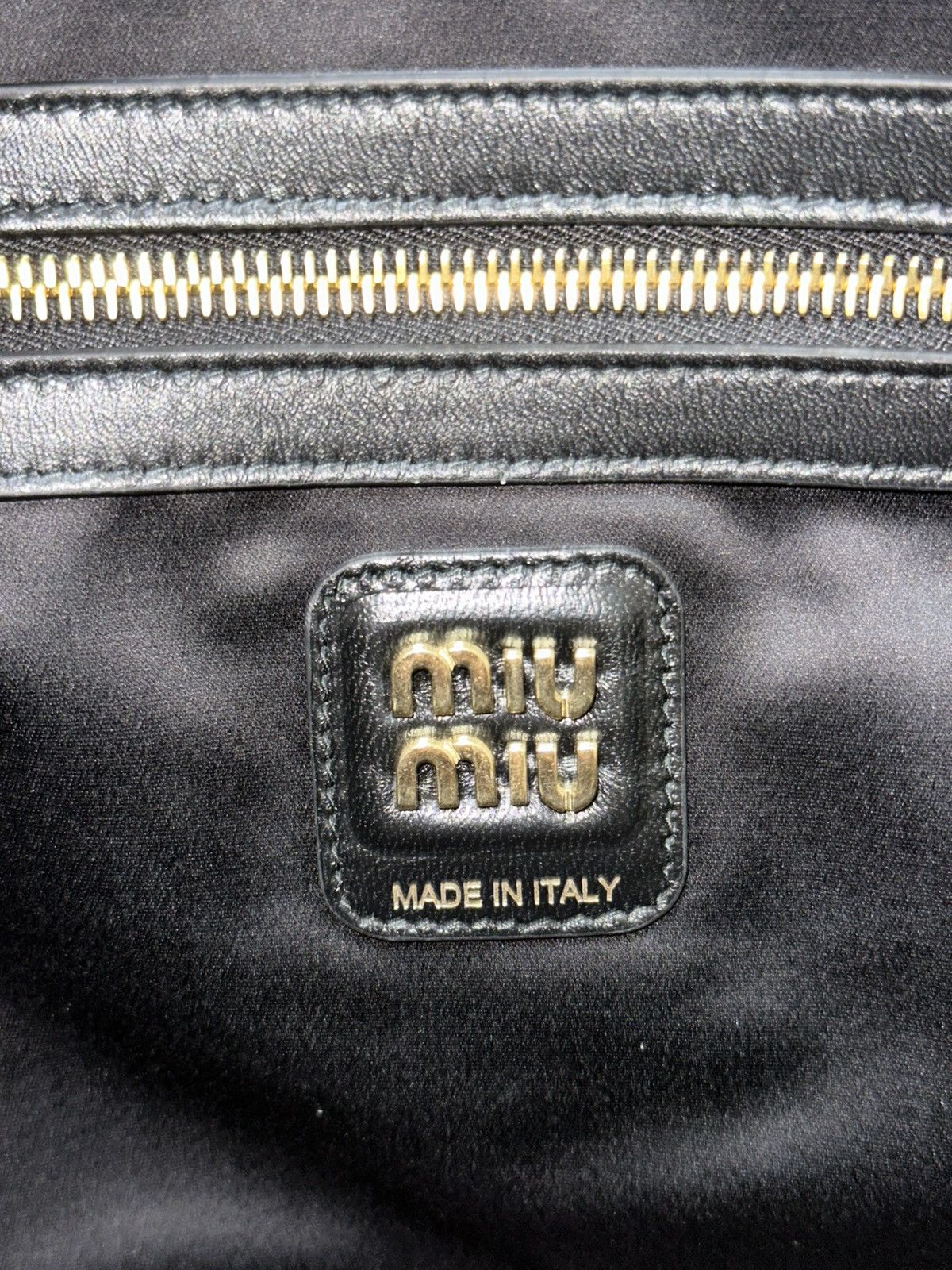 Miu Miu MIU MIU Beau Naplak Patent Leather Bag Size ONE SIZE - 10 Thumbnail
