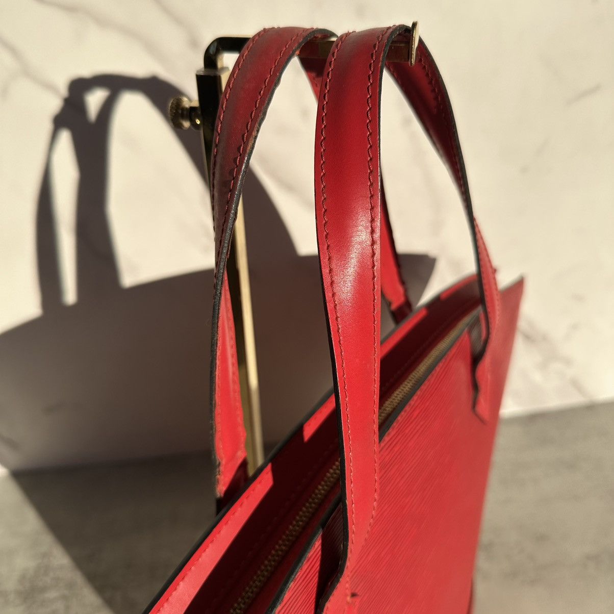 Louis Vuitton Louis Vuitton Epi Saint Jacques PM Castillan Red Size ONE SIZE - 10 Thumbnail