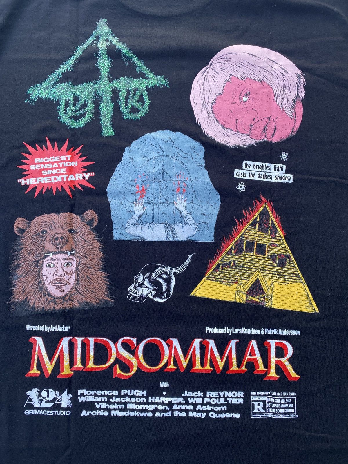 A24 Grimace Studio Midsommar Tee — A24 Horror XL Size US XL / EU 56 / 4 - 7 Thumbnail