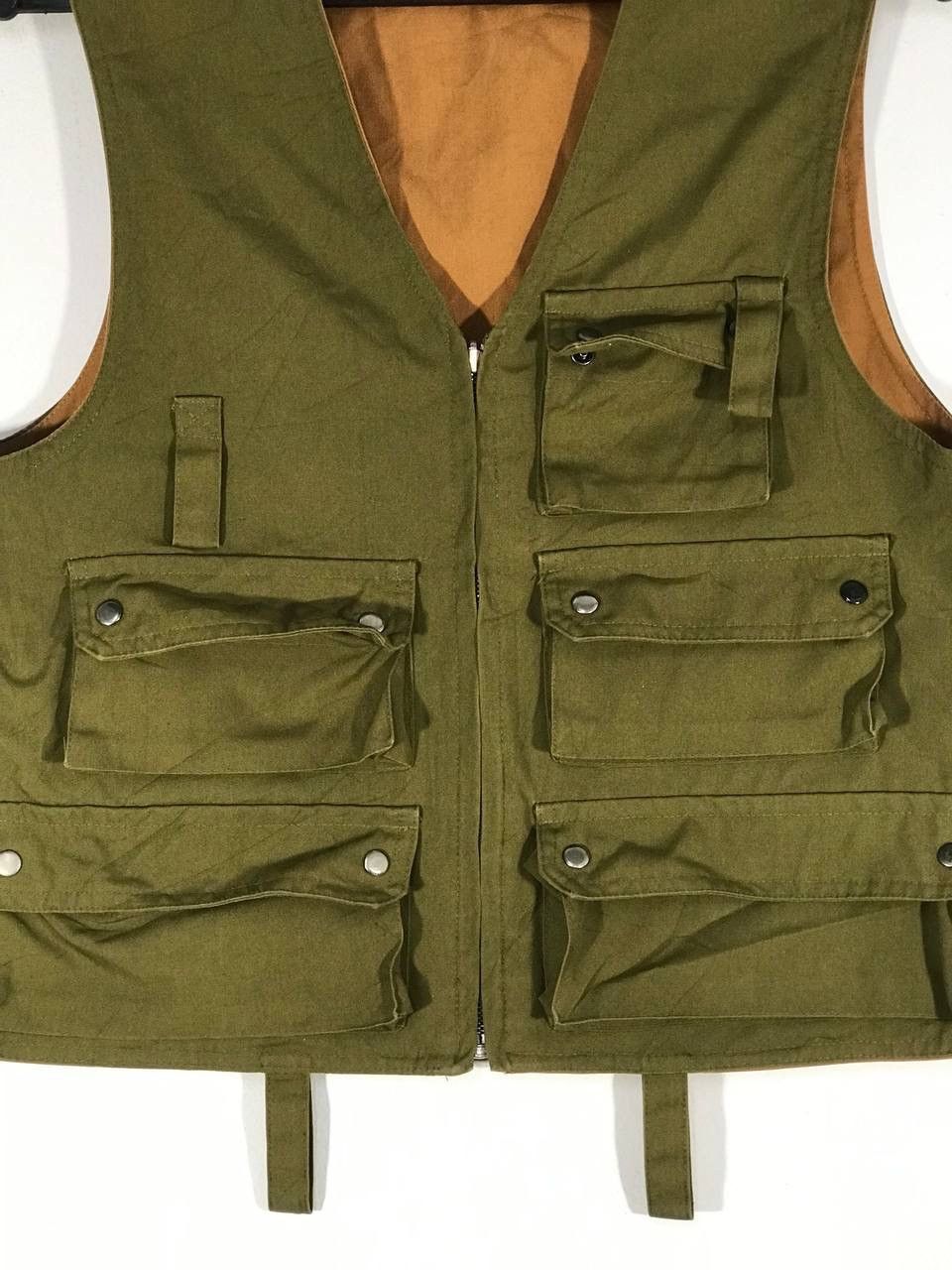 Vintage Military army reversible vest Size US S / EU 44-46 / 1 - 5 Thumbnail