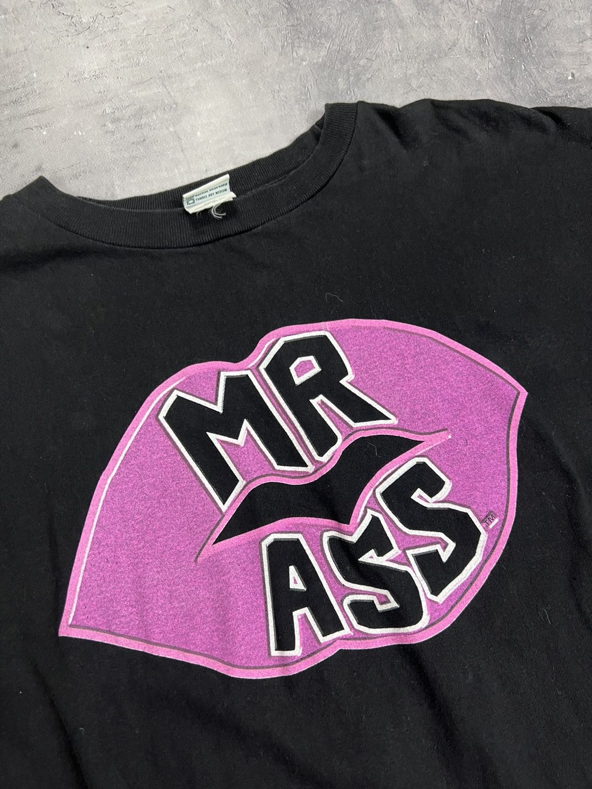 Vintage × WWE × WWF 1996 Mr. Ass Check Out My Ass WWF Shirt Size US L / EU 52-54 / 3 - 5 Thumbnail