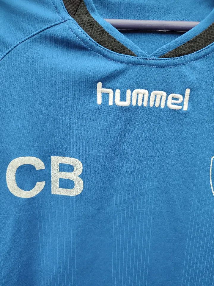 Hummel Dalum IF home FOOTBALL Kit SHIRT SOCCER JERSEY Hummel Size US S / EU 44-46 / 1 - 9 Thumbnail