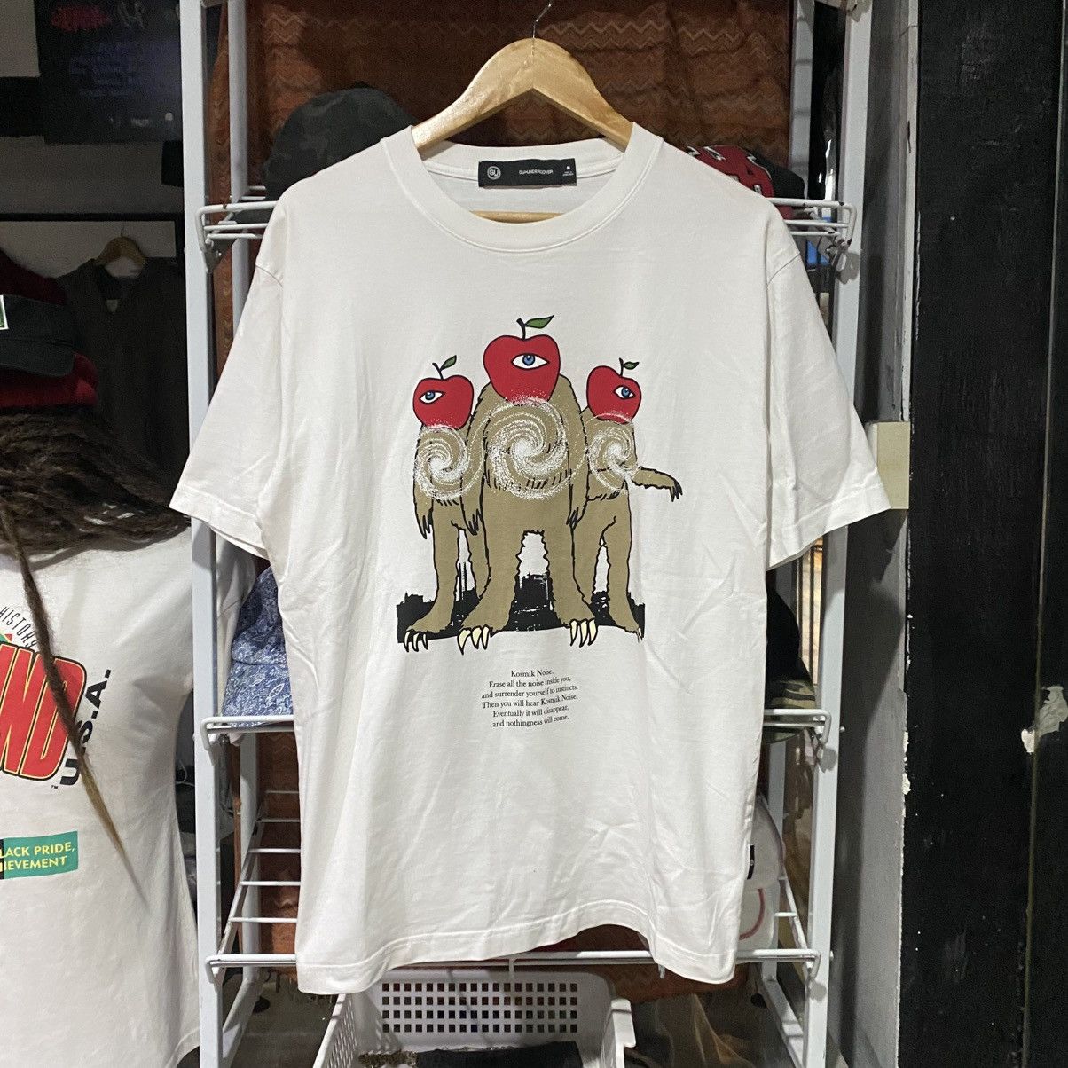 Undercover 2007 Undercover Vampire Apple fang tee shirt | Grailed