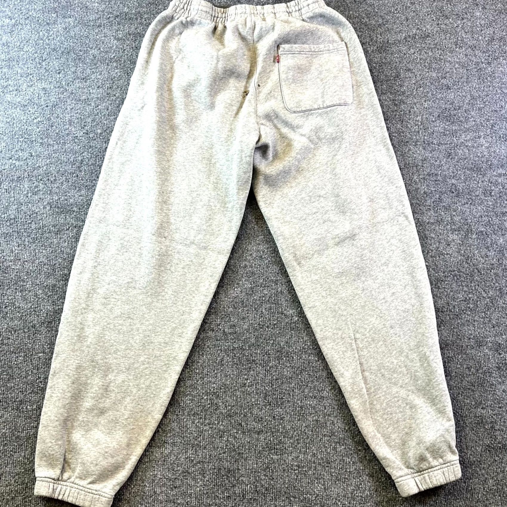 Levi's Levi's Sweatpants Mens Small Gray Fleece Lined Tapered Leg Drawstring Performance Size US 29 - 2 Thumbnail
