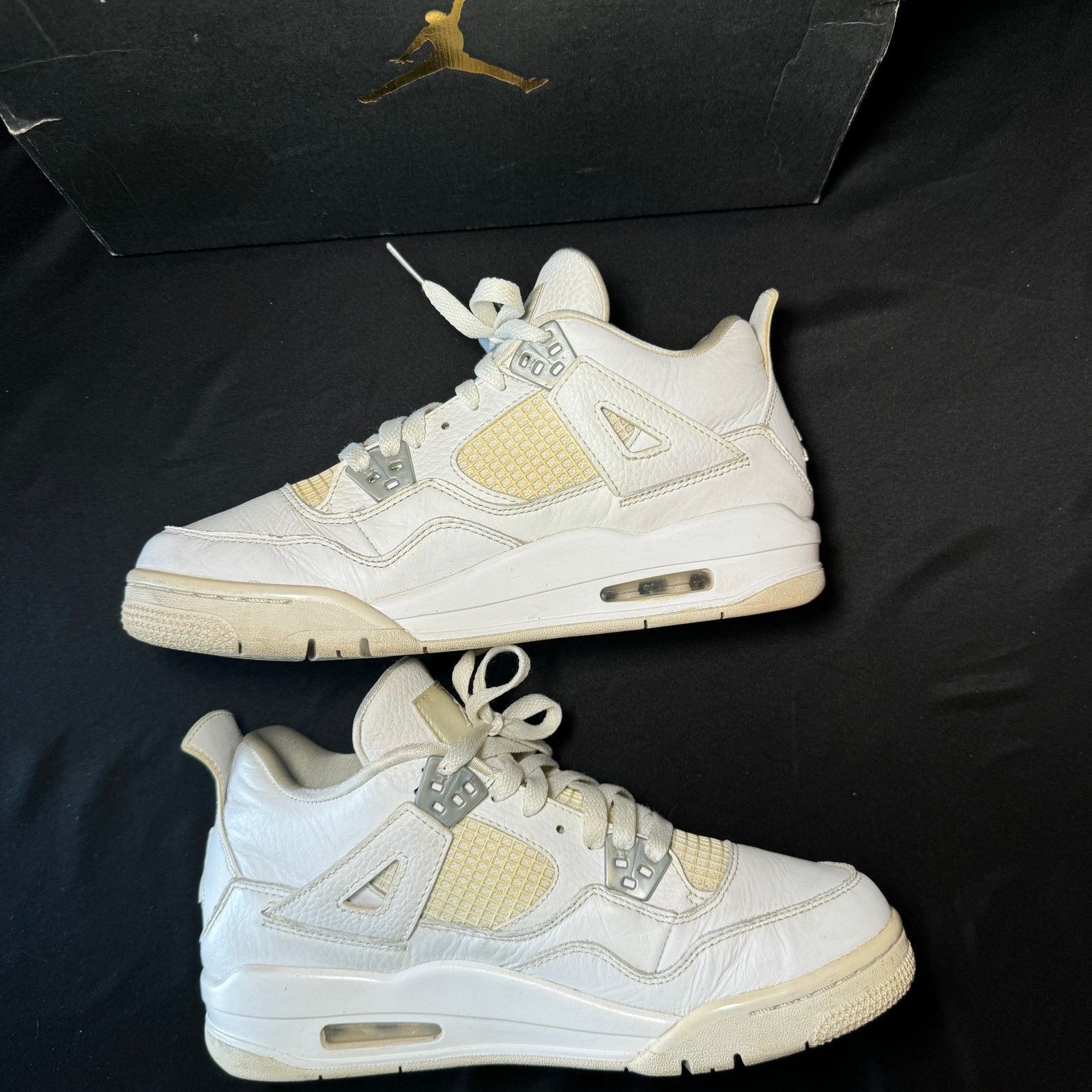 Jordan Brand × Nike Size 7 - Air Jordan 4 Retro GS Pure Money 2017 Men's Shoes Size US 7 / EU 40 - 3 Thumbnail