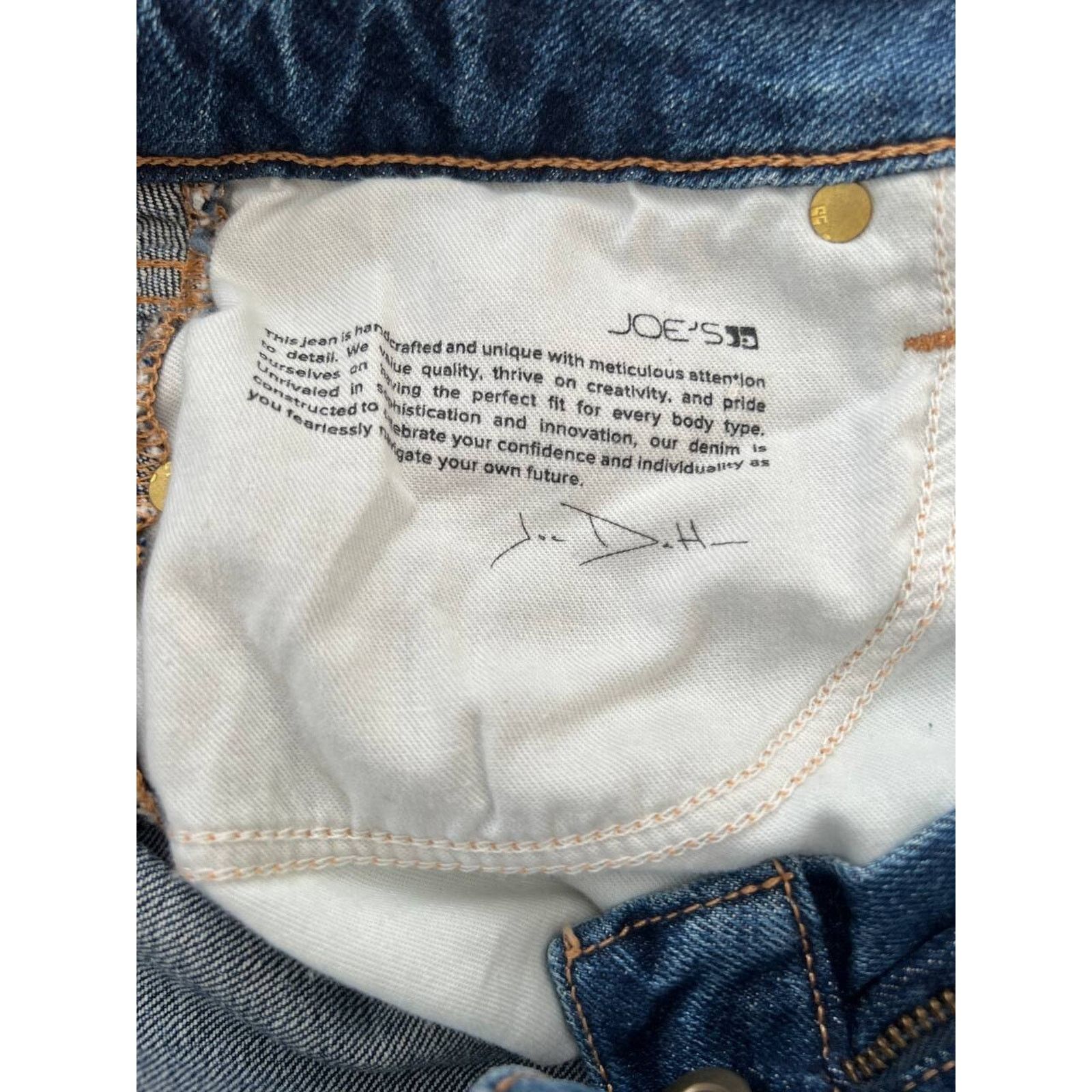 Joe's Joe's Womens Jeans Mid Rise Skinny Crop Size 28W A000829 Size 28" / US 6 / IT 42 - 7 Thumbnail