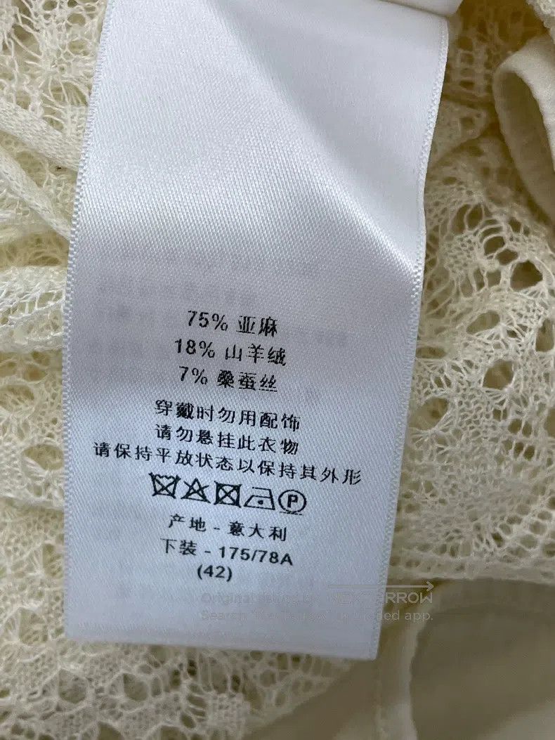 Dior Dior White mesh skirt Size 27" / US 4 / IT 40 - 6 Thumbnail