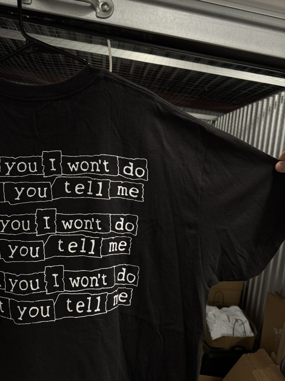 Pleasures Pleasures Fuck You I Won’t Do What You Tell Me Tee Size XXL Size US XXL / EU 58 / 5 - 9 Thumbnail