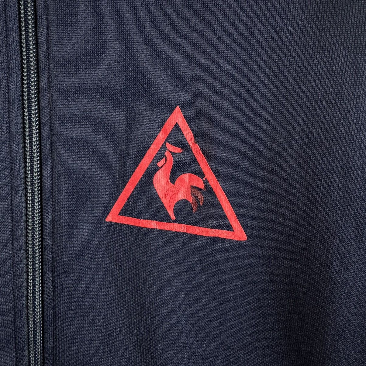 Le Coq Sportif Vintage LE COQ SPORTIF Rooster Logo Zip Up Sweater Size M / US 6-8 / IT 42-44 - 8 Thumbnail