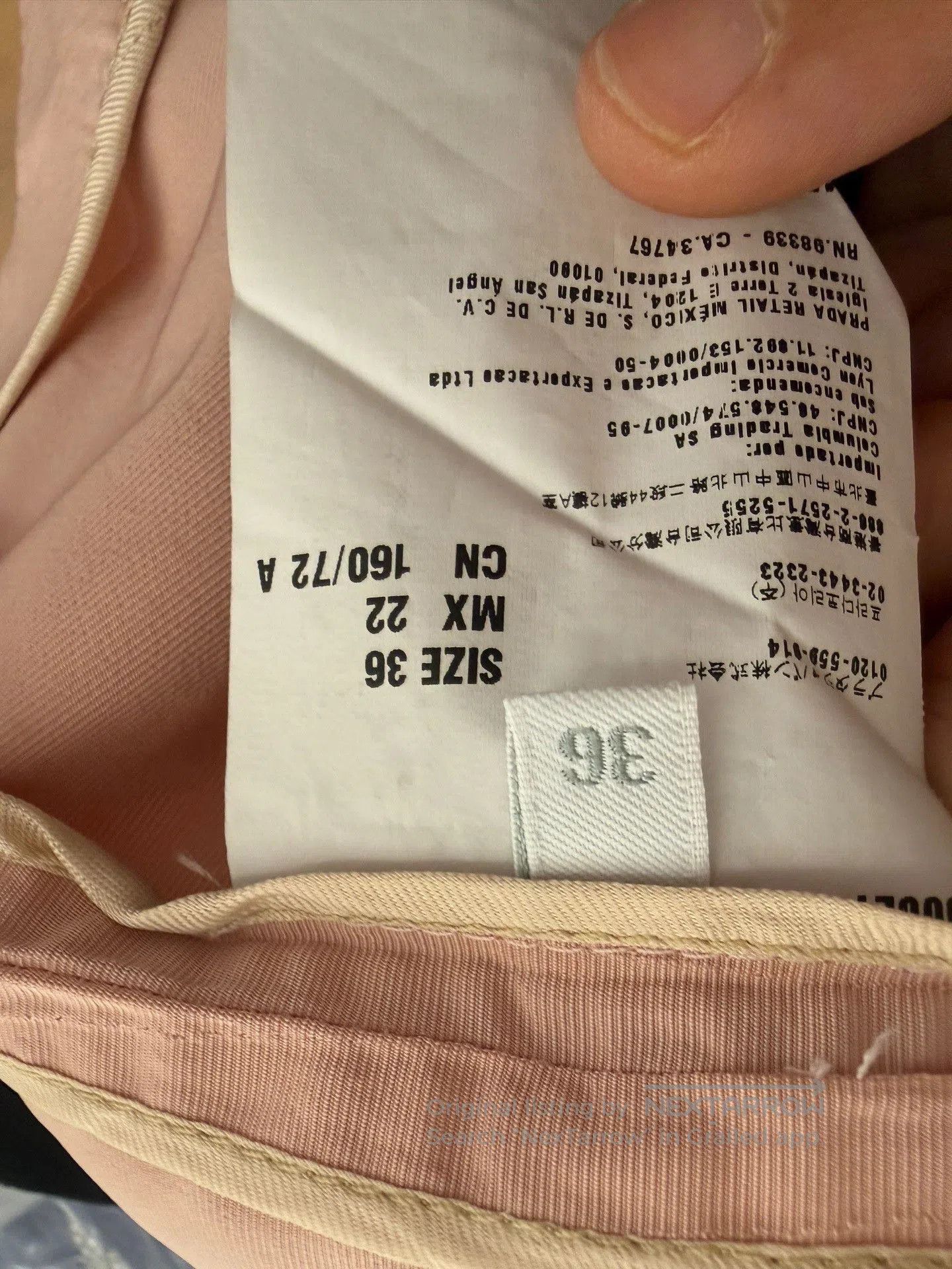 Miu Miu Miumiu Pink Cardigan & Skirt Set. Size XS / US 0-2 / IT 36-38 - 8 Thumbnail