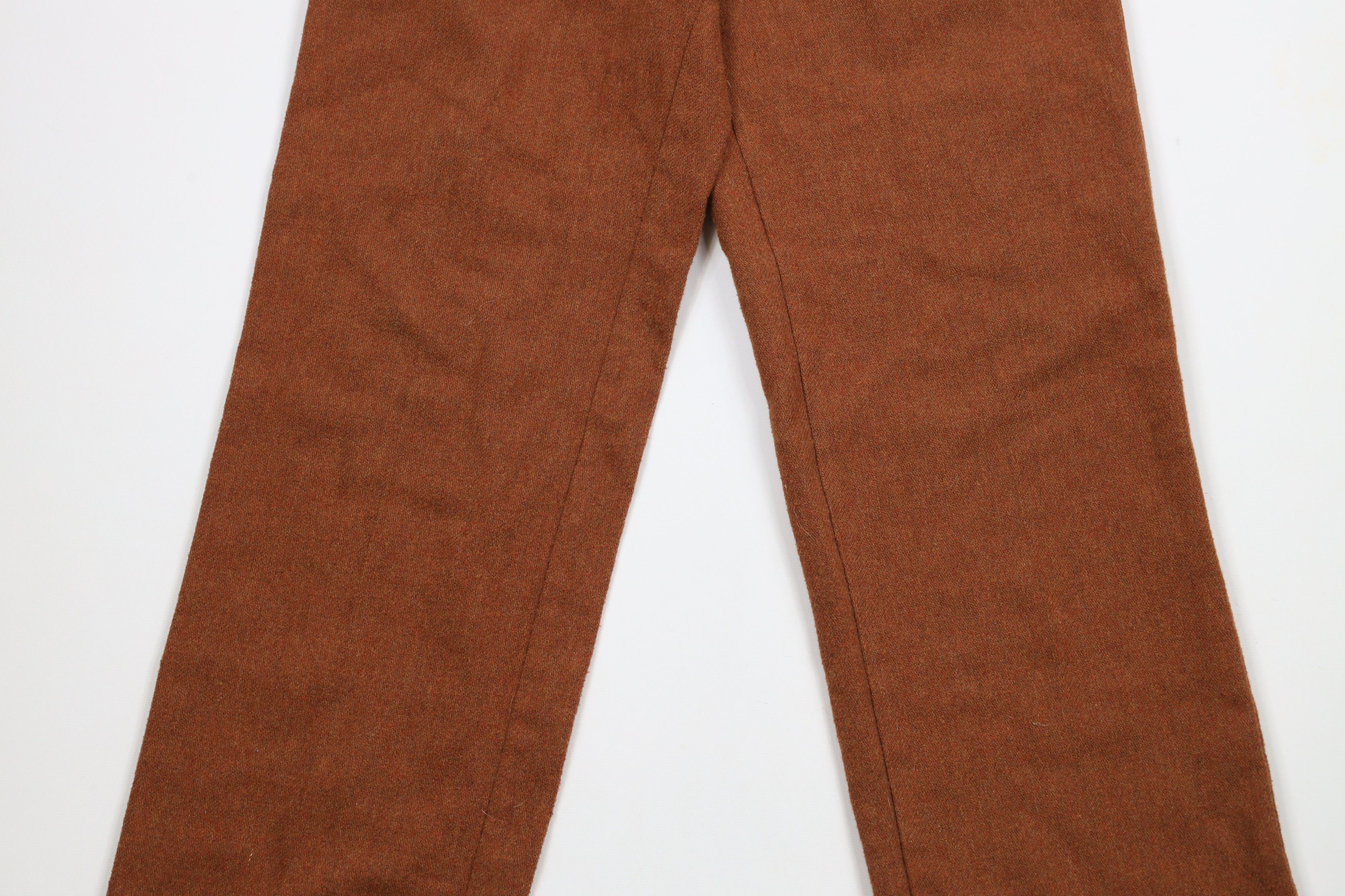 Vintage Vintage 70s Streetwear Wool Tweed Chino Pants Union Made Size 30" / US 8 / IT 44 - 3 Thumbnail