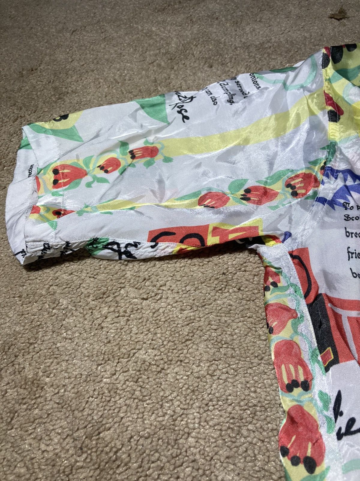 Martine Rose AW19 Martine Rose Recipe Shirt Food Viscose 2019 Jamaican 90 Size US XS / EU 42 / 0 - 5 Thumbnail