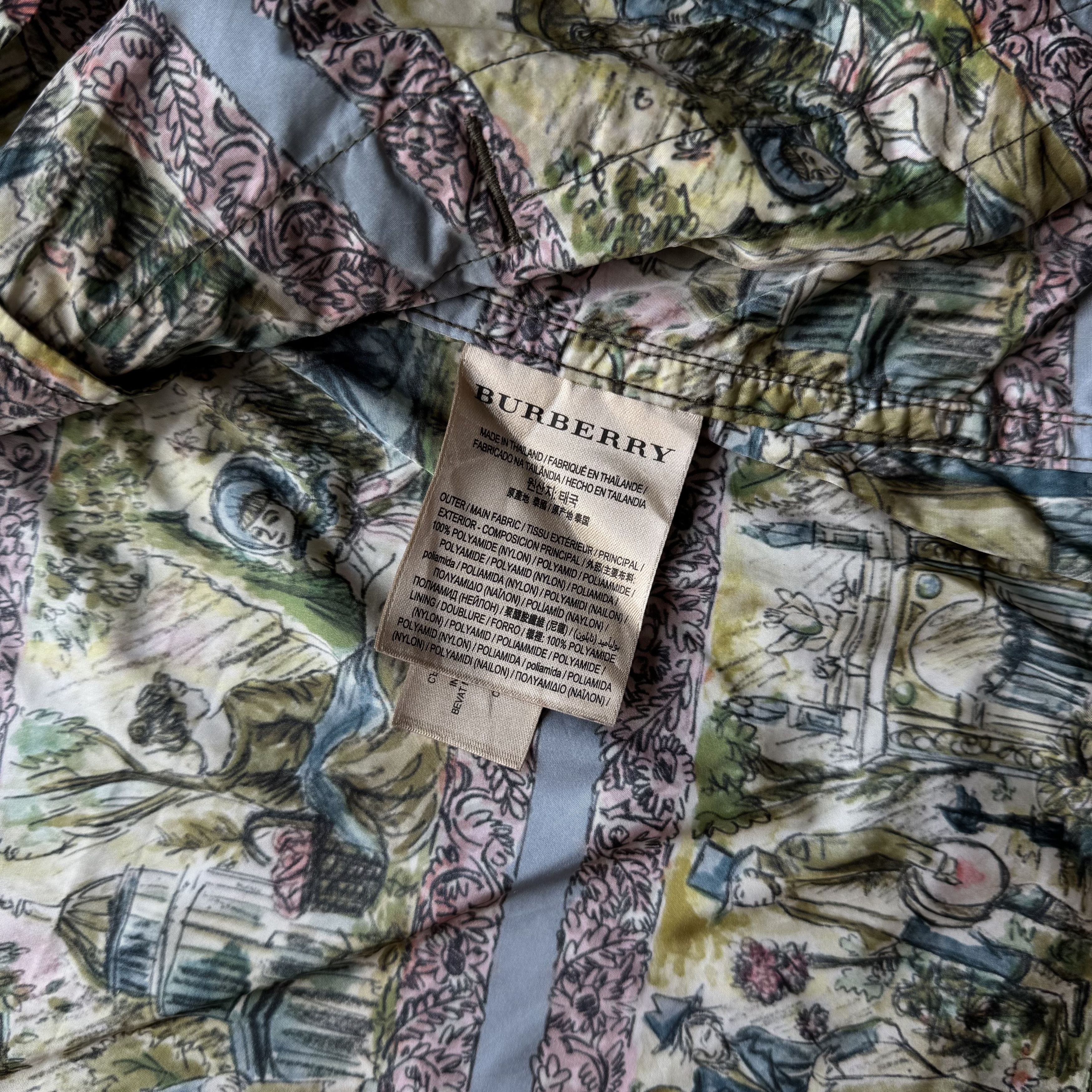 Burberry Burberry Illustrated Scene Print Nylon Jacket Size US L / EU 52-54 / 3 - 9 Thumbnail