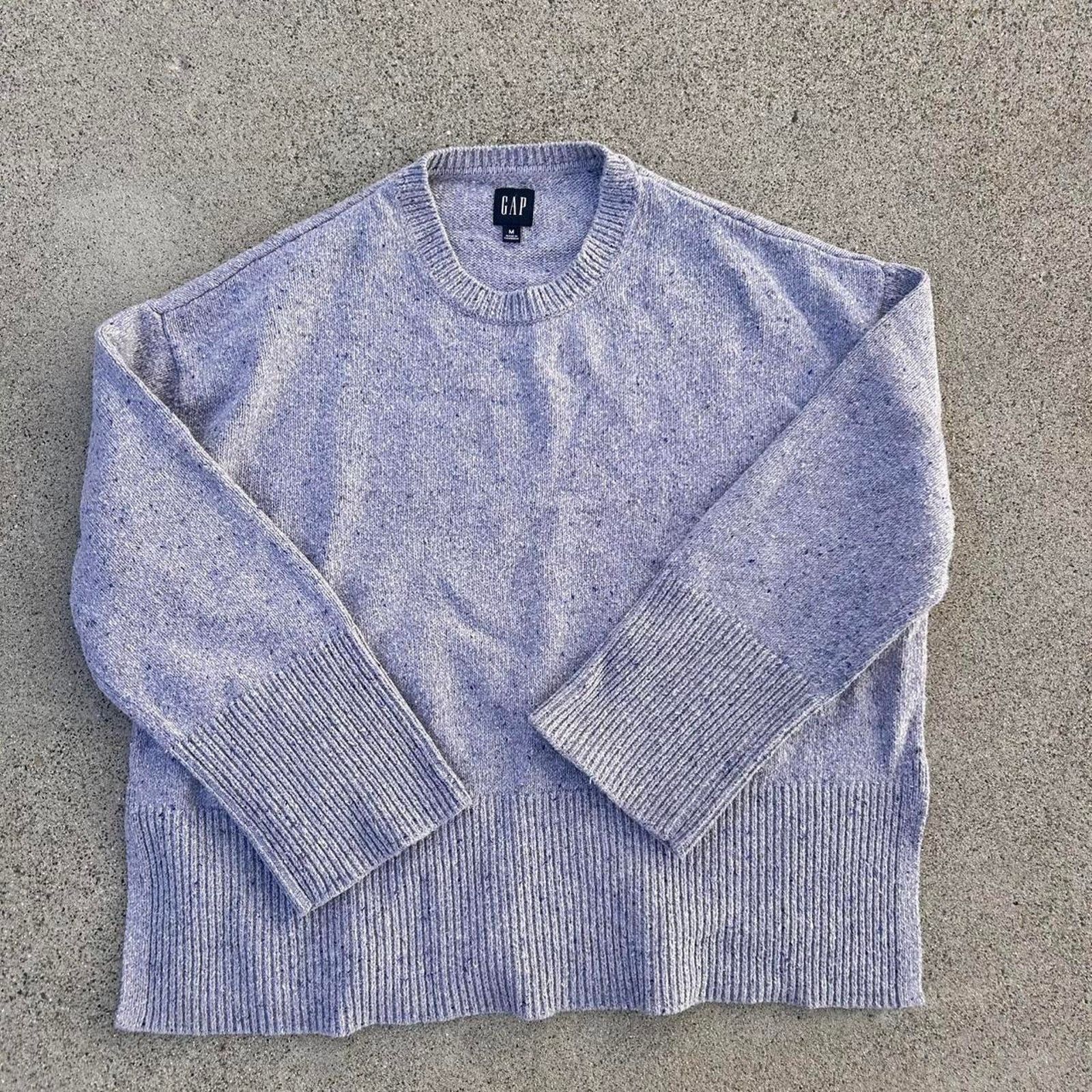 Gap Vintage 2000s gap texture sweater Size US M / EU 48-50 / 2 - 2 Thumbnail