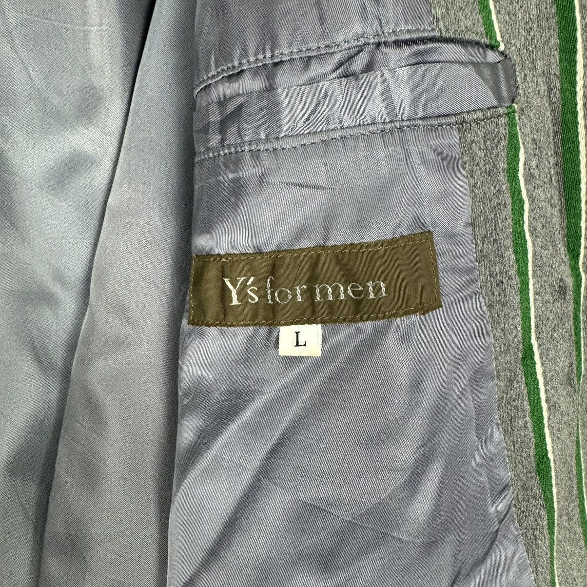 Yohji Yamamoto ☀️YS FOR MEN HOODIE STRIPED ZIPPER JACKET Size US L / EU 52-54 / 3 - 9 Thumbnail