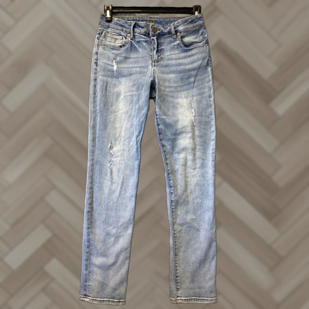 Vintage KUT from the kloth KUT from the Kloth Jeans Women 8 Blue Wash Stretch 159-18 Size 30" / US 8 / IT 44 - 1 Thumbnail
