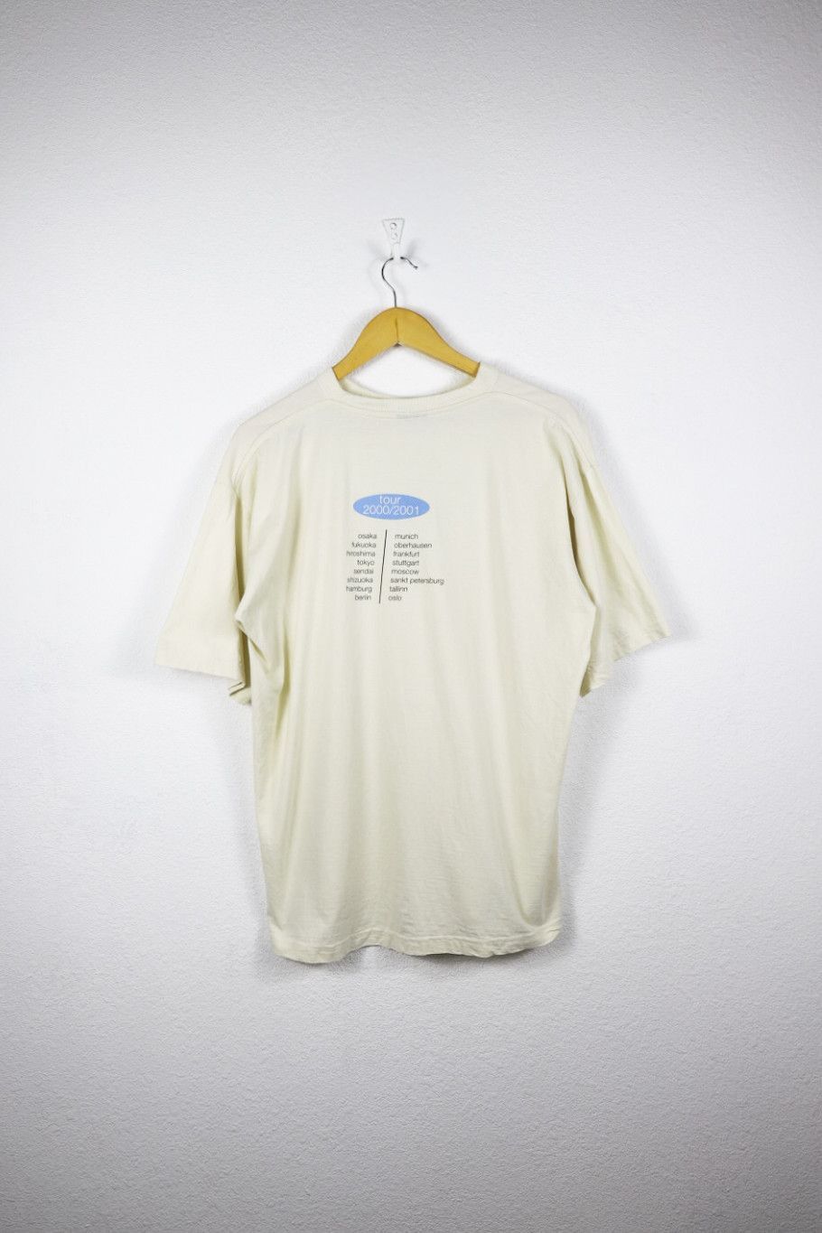 Band Tees Vintage A-Ha 2000/2001 Minor Earth Major Sky Tour Tee Y2K Size US XL / EU 56 / 4 - 6 Thumbnail