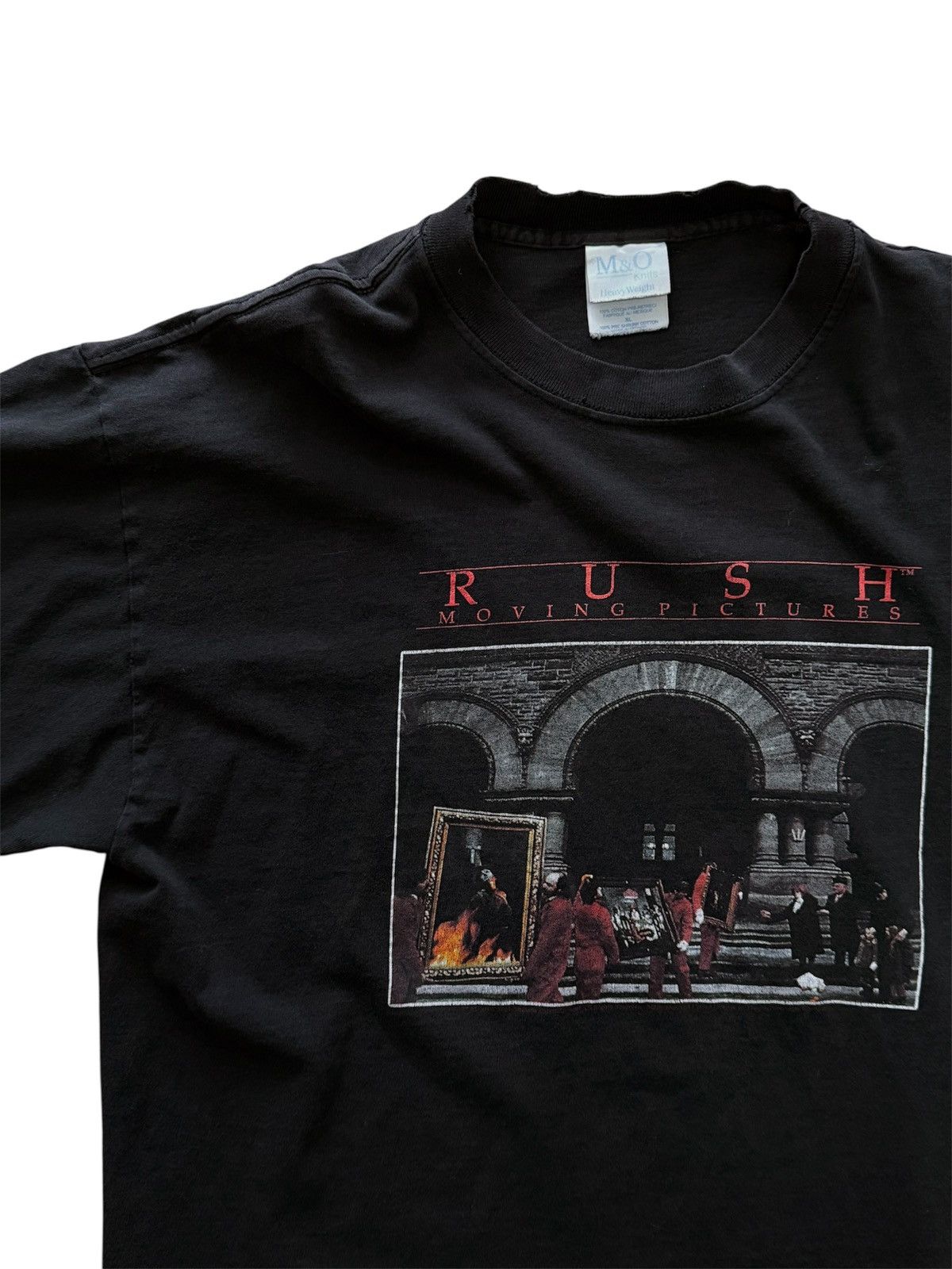 Vintage Vintage Rush Moving Pictures Graphic Tee Size US XL / EU 56 / 4 - 2 Thumbnail