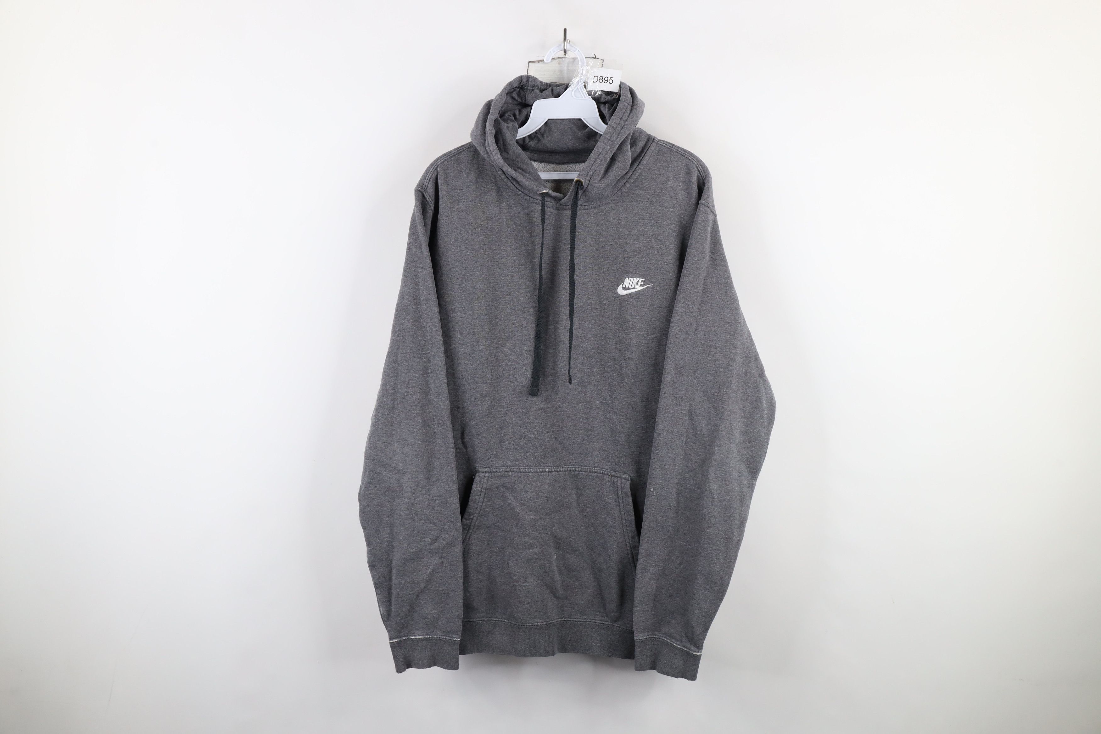 Nike × Vintage Vintage Nike Travis Scott Mini Swoosh Hoodie Sweatshirt Size US L / EU 52-54 / 3 - 1 Thumbnail