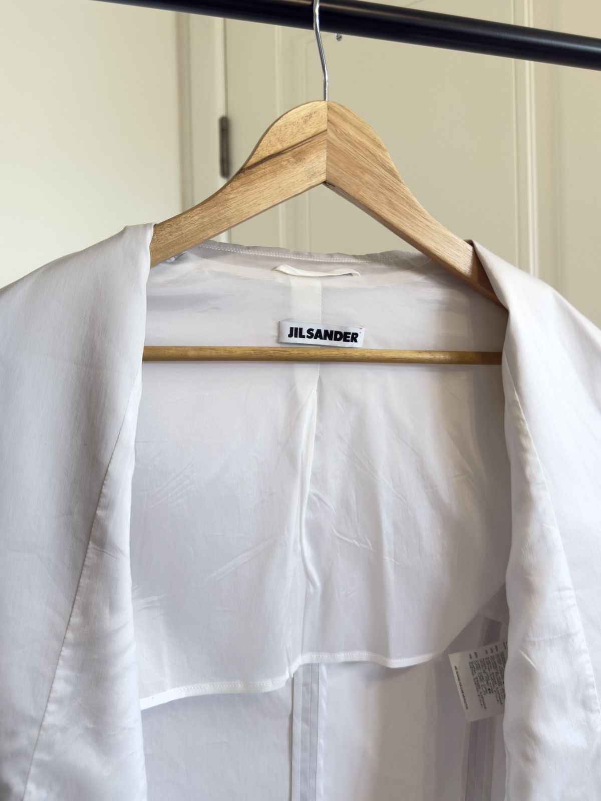 Jil Sander JIL SANDER Lightweight Cotton/Nylon Blazer Jacket Rare Piece Size M / US 6-8 / IT 42-44 - 14 Thumbnail