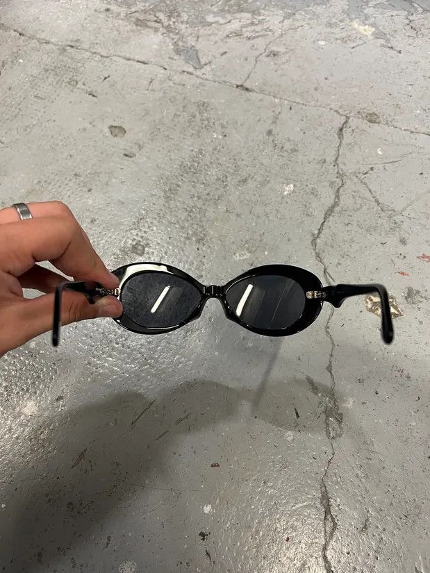 Kiko Kostadinov × Vintage Kiko Kostadikov Phantom Black Sunglasses Size ONE SIZE - 7 Thumbnail