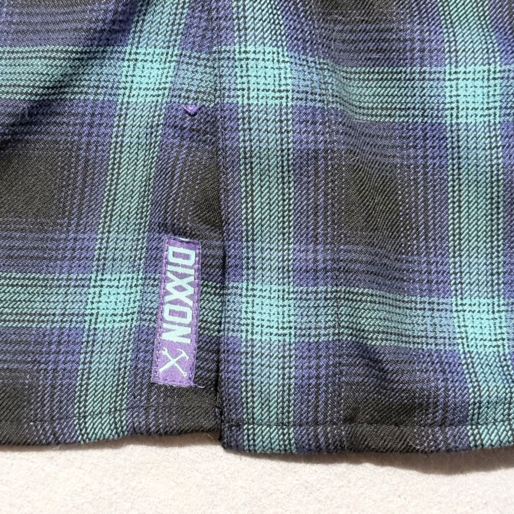 Vintage Dixxon Flannel Borealis Shirt Men Teal Blue Plaid Pearl Snap Long Sleeve XS Size US XS / EU 42 / 0 - 3 Thumbnail