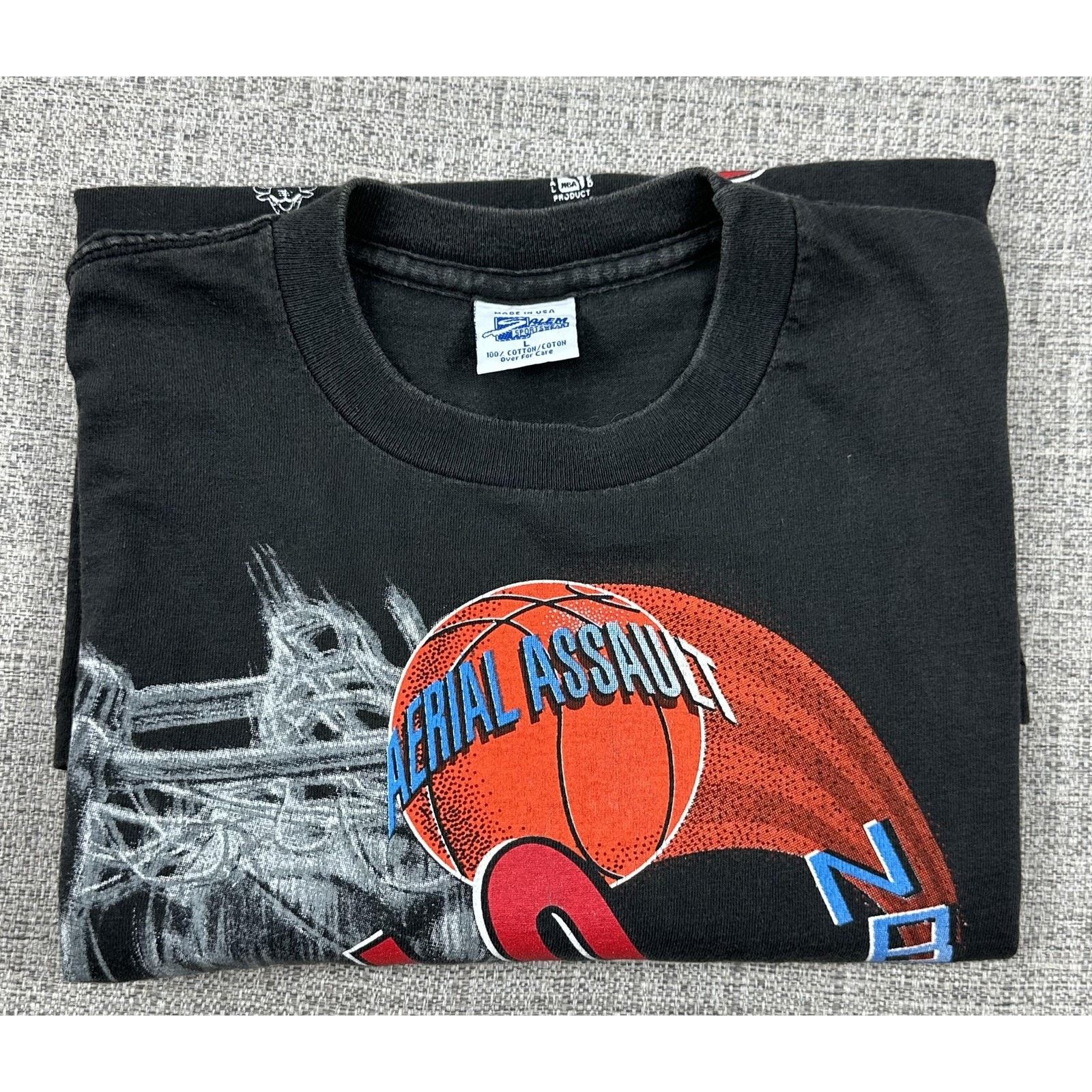 Salem Sportswear Chicago Bulls Shirt Sz L NBA Salem Wrap Around Double 90s Size US L / EU 52-54 / 3 - 14 Thumbnail