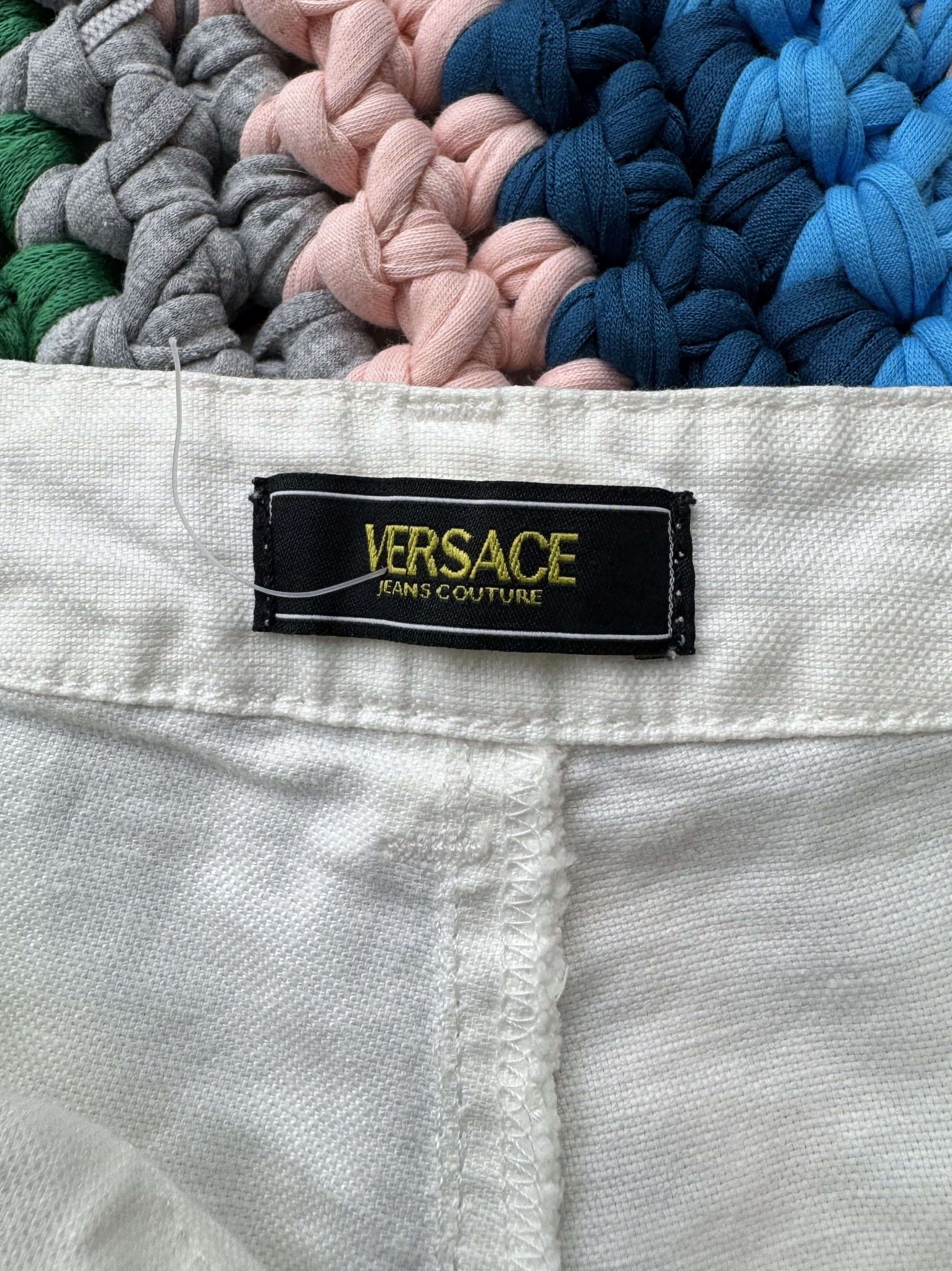 Versace Jeans Couture Versace Jeans Couture Vintage Pants With Zippers (V93)(D10) Size US 28 / EU 44 - 10 Thumbnail