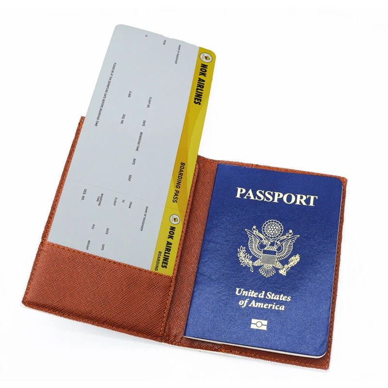 Japanese Brand × Passport Stich Travel PU Leather Passport / Card Holder Size ONE SIZE - 3 Thumbnail
