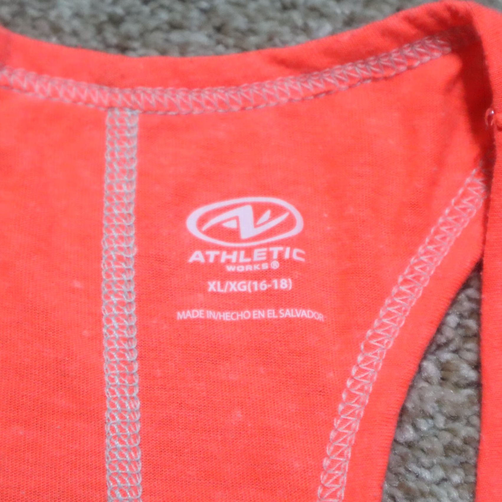 Vintage Athletic Tank Top Racer Back Sleeveless XL Pink Women Shirt Size XL / US 12-14 / IT 48-50 - 3 Thumbnail