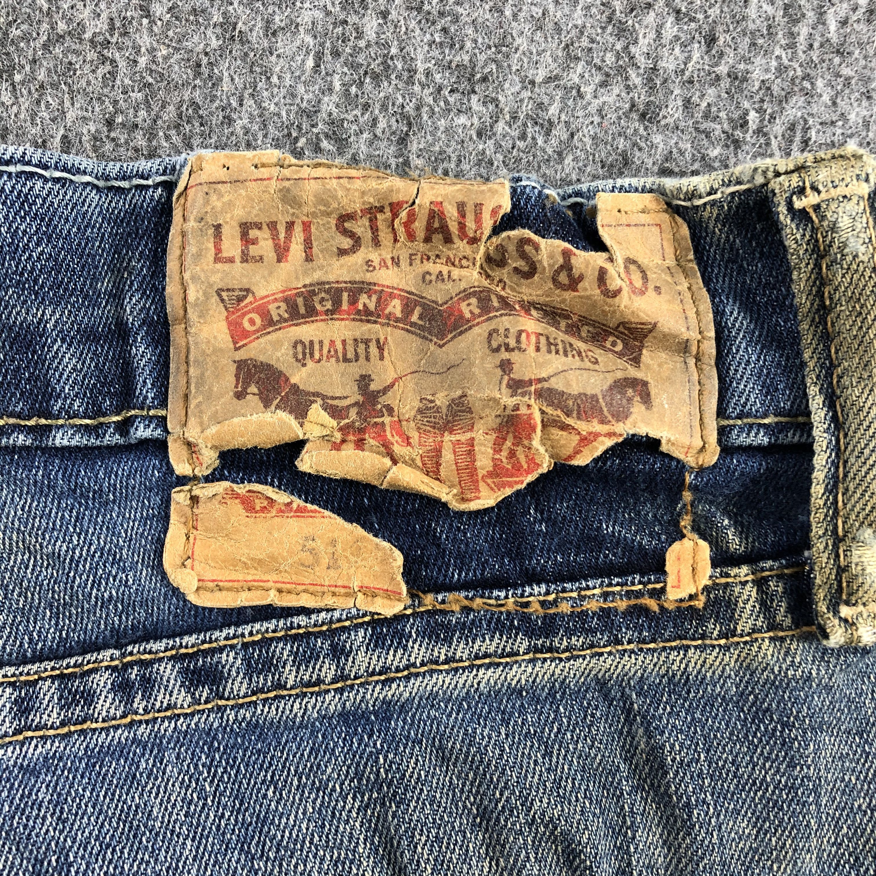 Levi's Vintage Blue Wash Levis 511 Jeans-J2278 Size US 33 - 5 Thumbnail