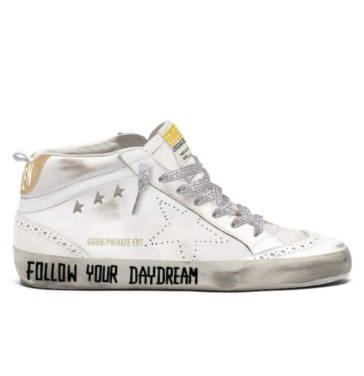 Golden Goose Golden Goose Mid Star Sneakers Size US 5 / IT 35 - 1 Thumbnail