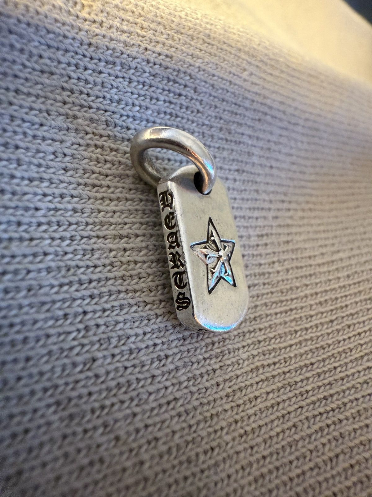 アクセサリー Chrome Hearts Tiny Star dog tag CHROME HEARTS(クロムハーツ) DOG TAG TINY STARタイニースター