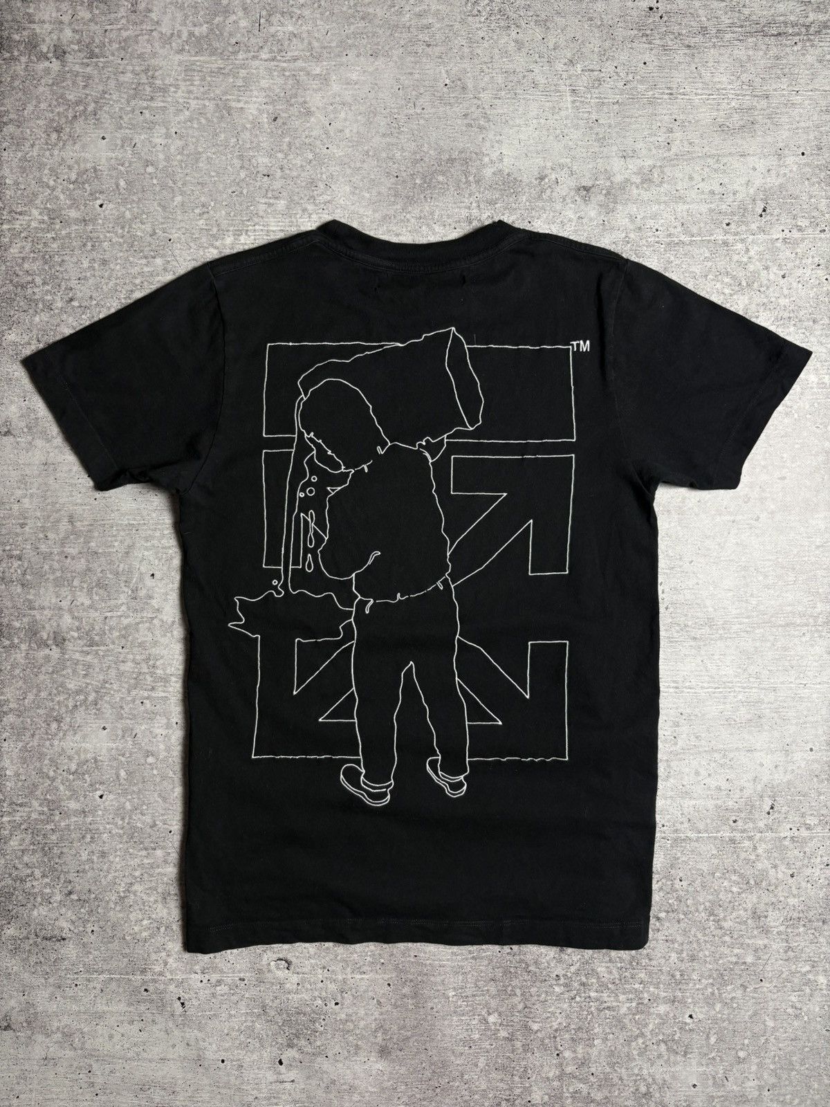 Off-White Off White Arrows Barrel Worker Tshirt Size US S / EU 44-46 / 1 - 1 Thumbnail