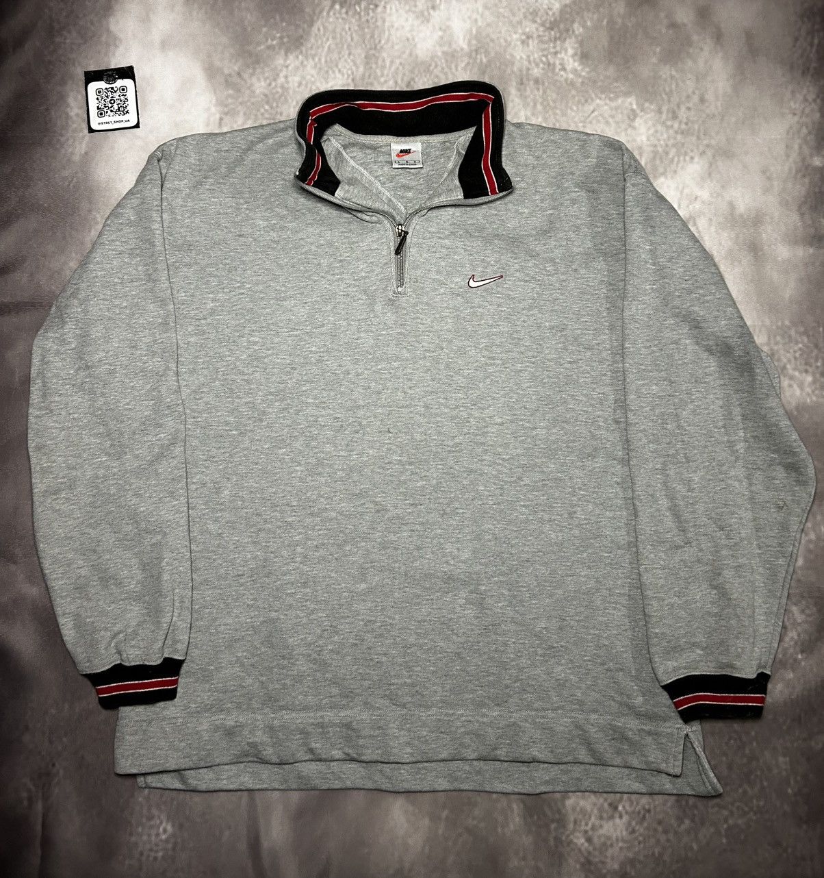 Nike Sweatshirt Nike Vintage 1/4 zip Size US L / EU 52-54 / 3 - 1 Thumbnail
