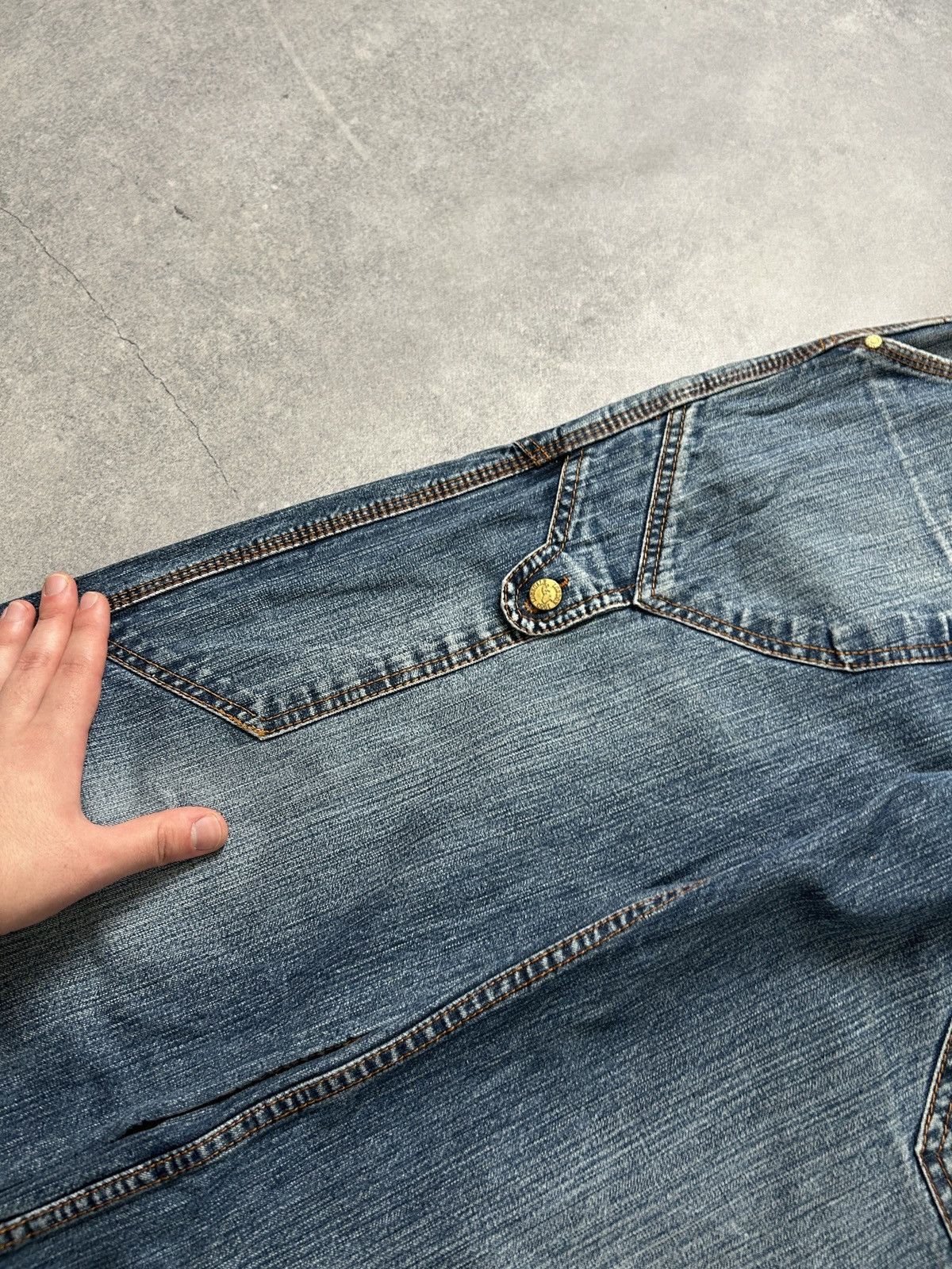 Lonsdale Vintage Lonsdale baggy y2k Jnco style denim size 33 Size US 33 - 7 Thumbnail