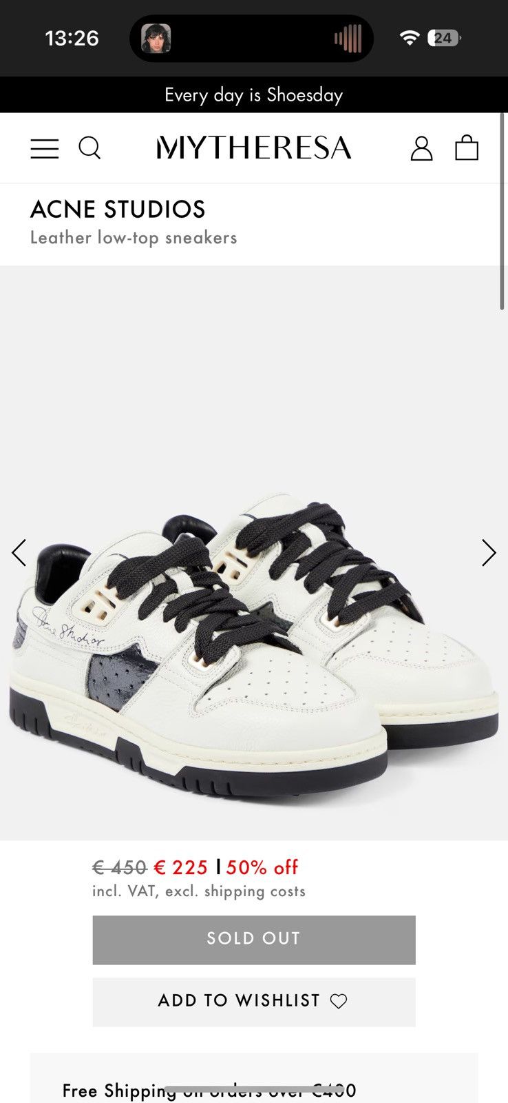 Acne Studios Acne studios low top leather sneakers Size US 9.5 / EU 42-43 - 13 Thumbnail
