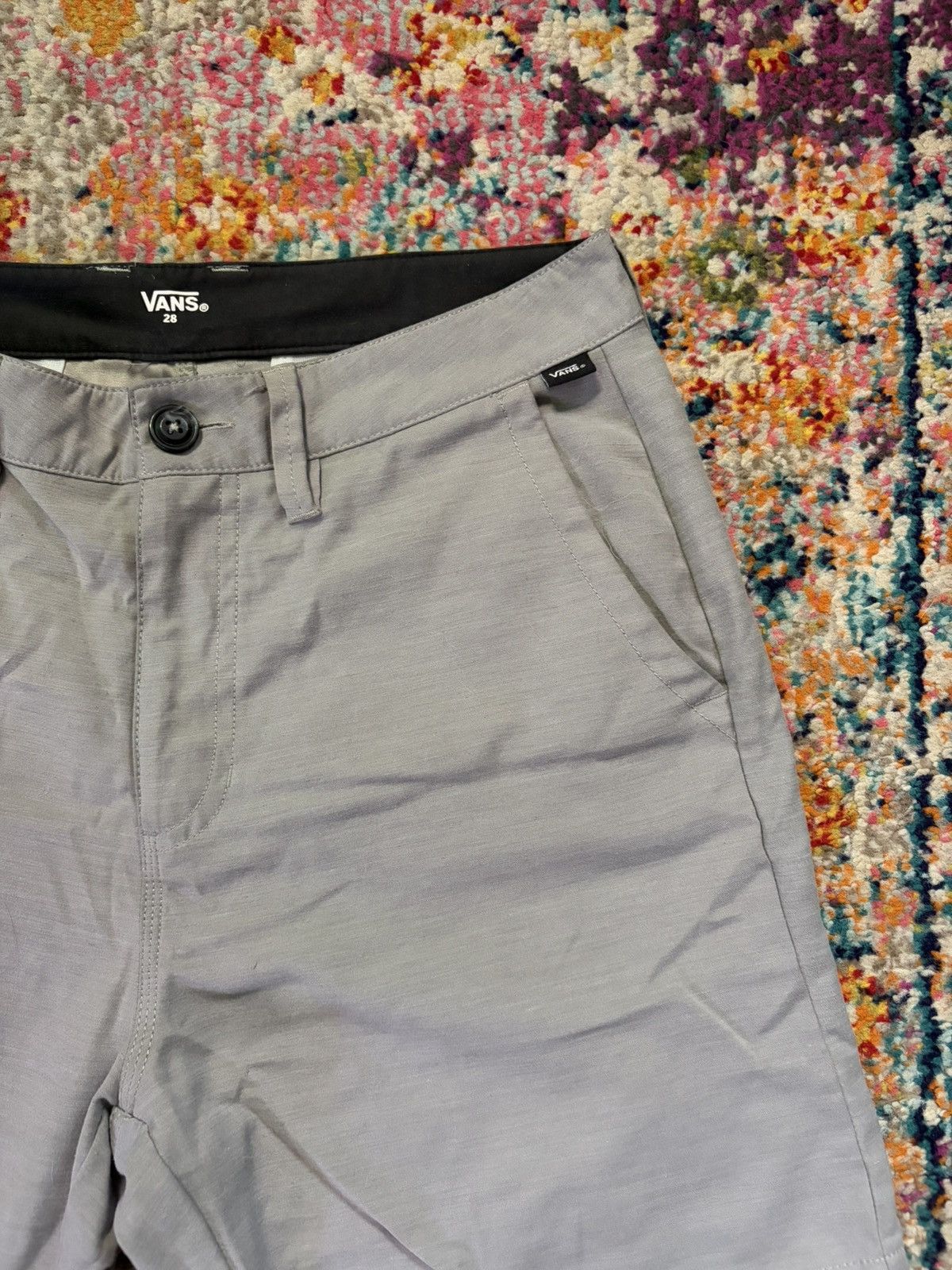 Vans Vans Grey Chino Shorts Size US 28 / EU 44 - 2 Thumbnail