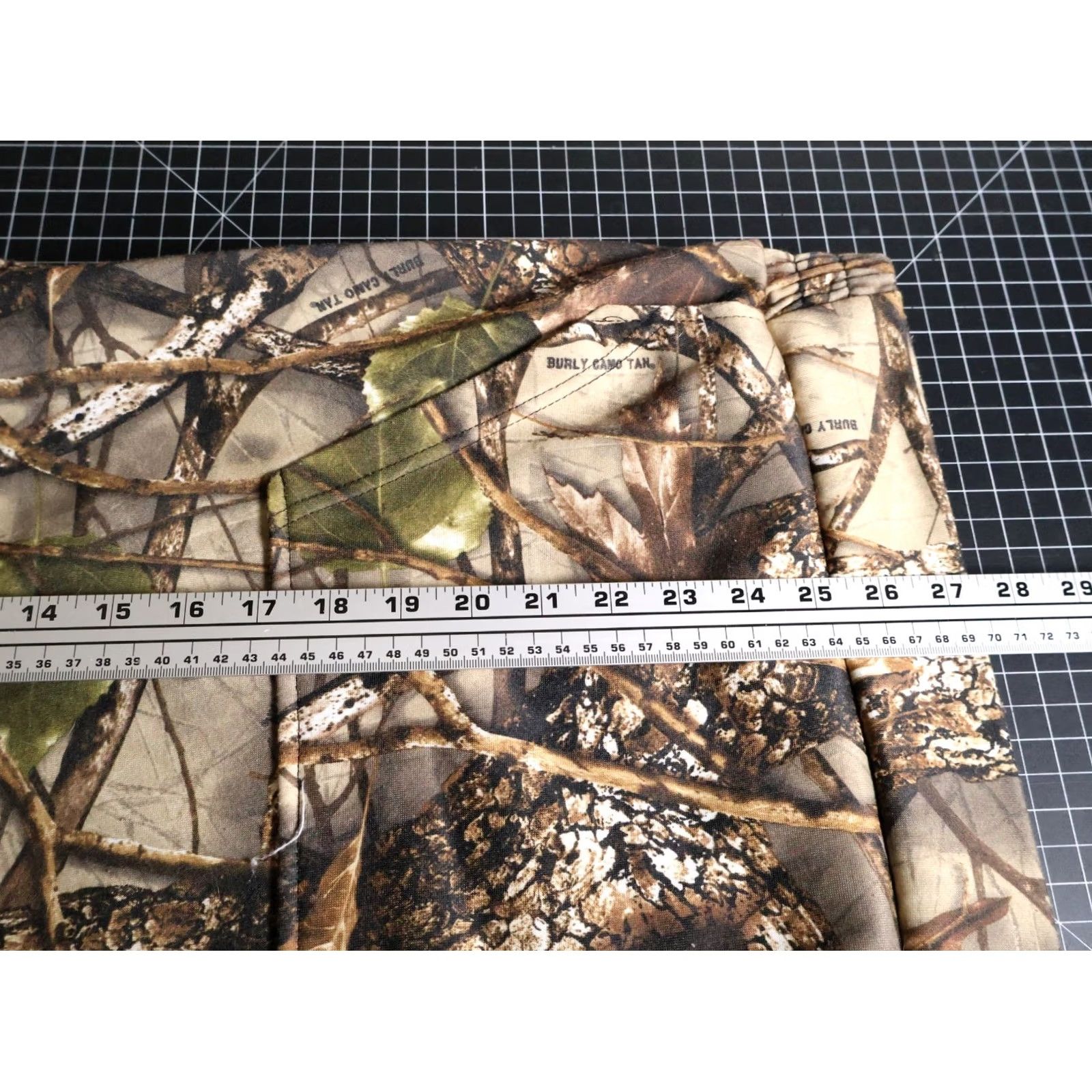 Vintage Burly Camo Hoodie Men Medium Brown Camouflage Drawstring Pullover Sweatshirt Size US M / EU 48-50 / 2 - 6 Thumbnail