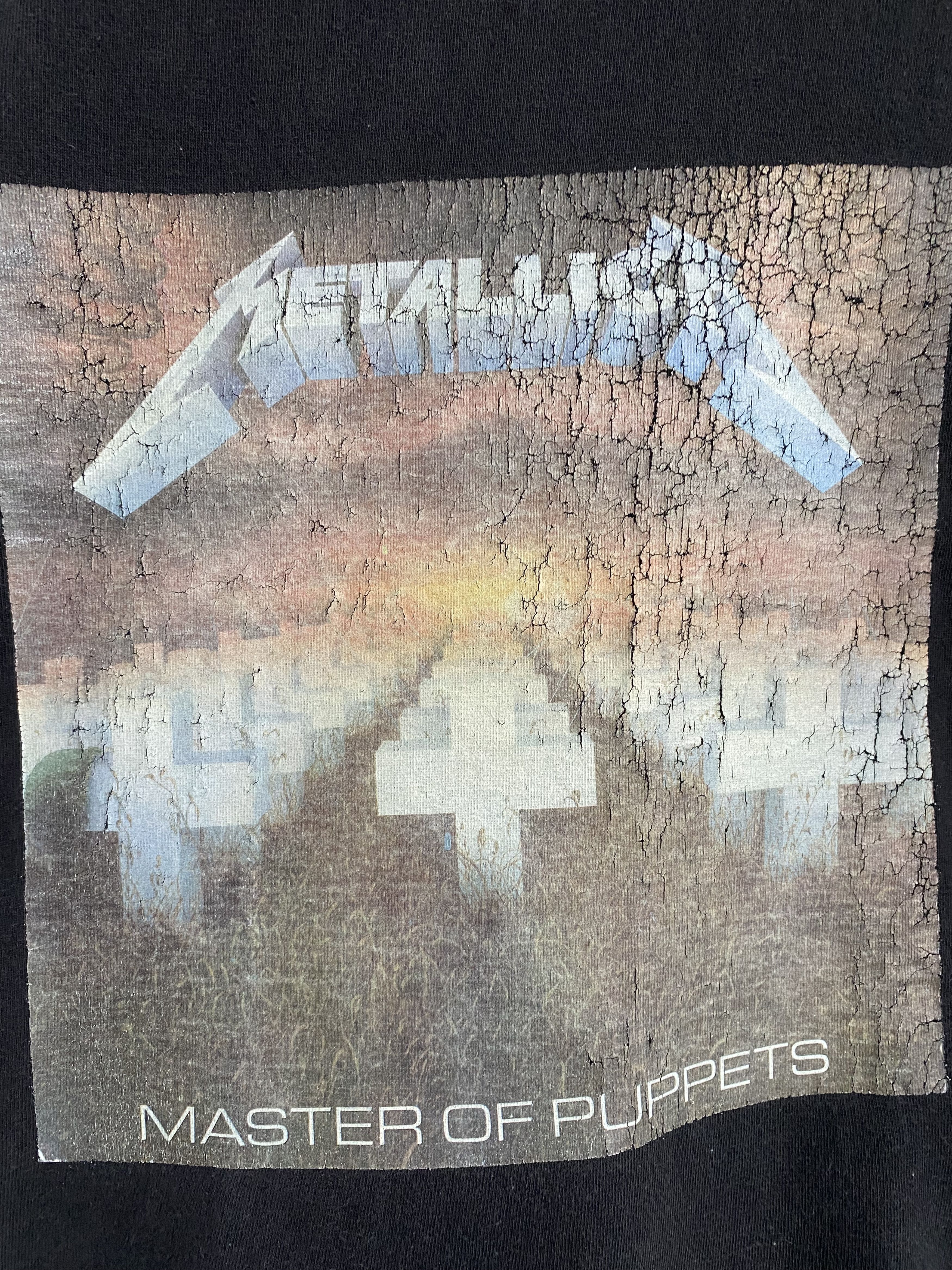 Band Tees × Vintage Vintage 90s 80s Metallica Master of Puppets t-shirt Size US M / EU 48-50 / 2 - 2 Thumbnail