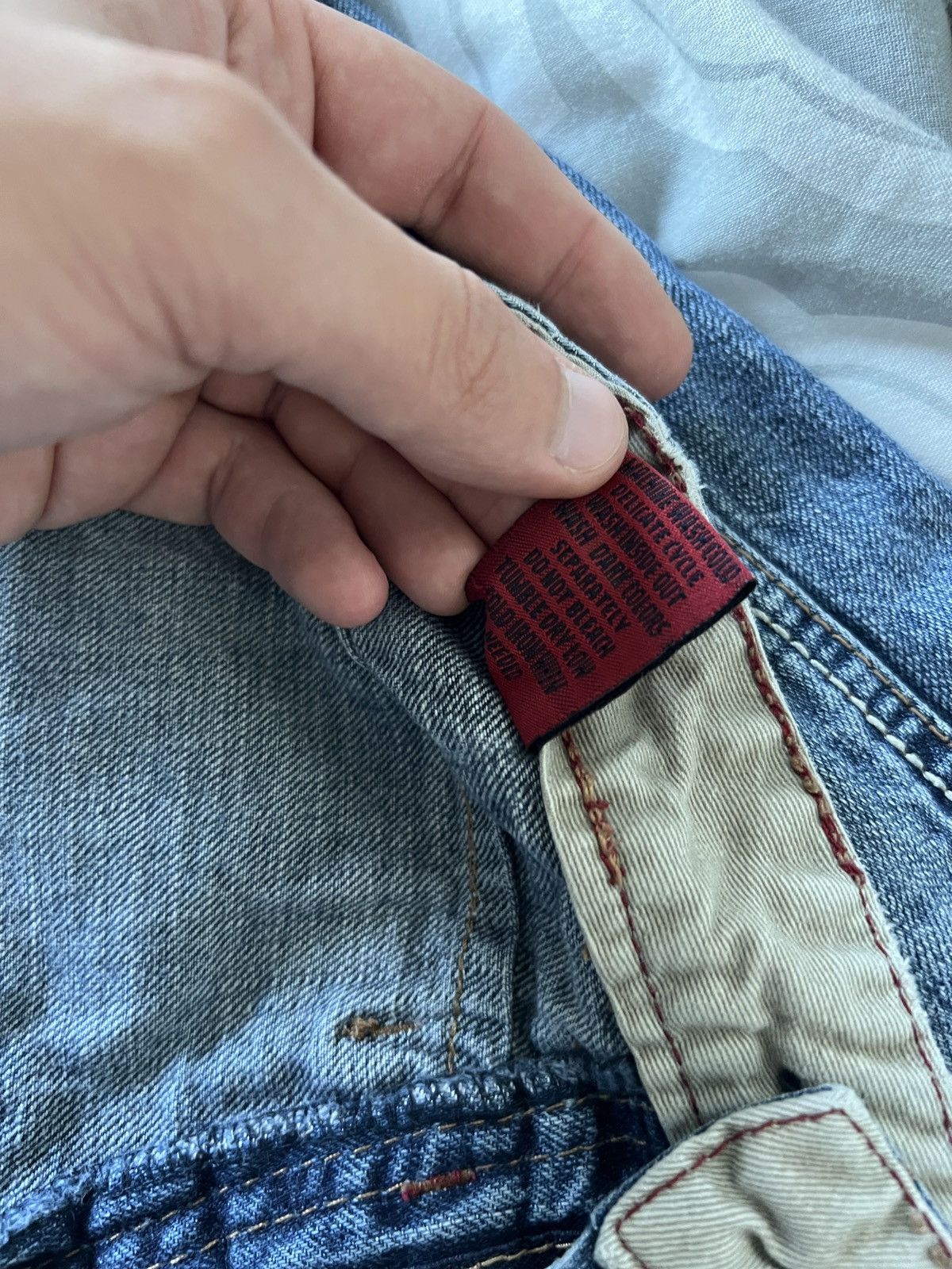 Marithe + Francois Girbaud 🔥 Vintage Marithe Francois Girbaud Blue Jeans Size US 33 - 8 Thumbnail