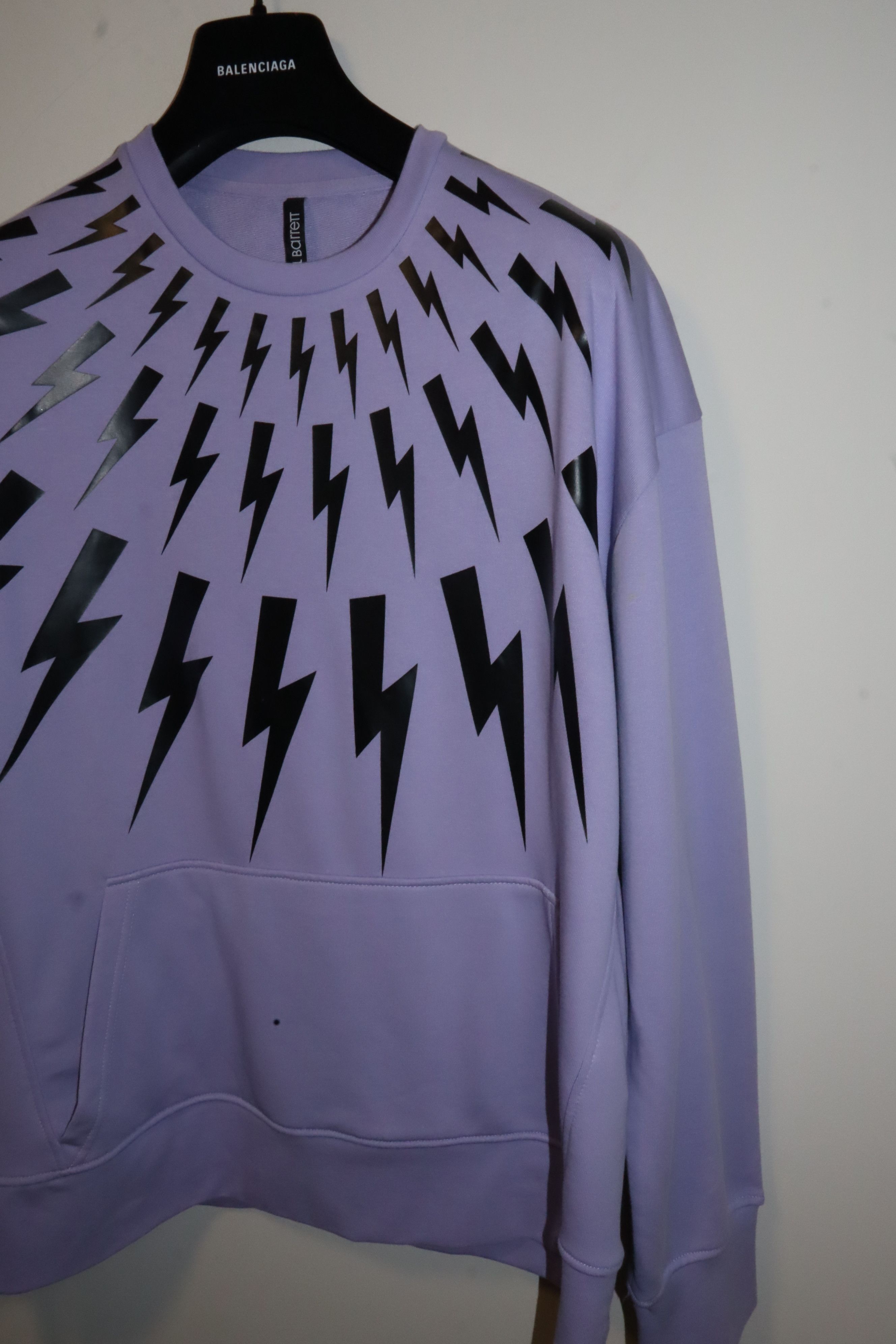 Neil Barrett Neil Barrett bolt print sweatshirt Size US L / EU 52-54 / 3 - 2 Thumbnail