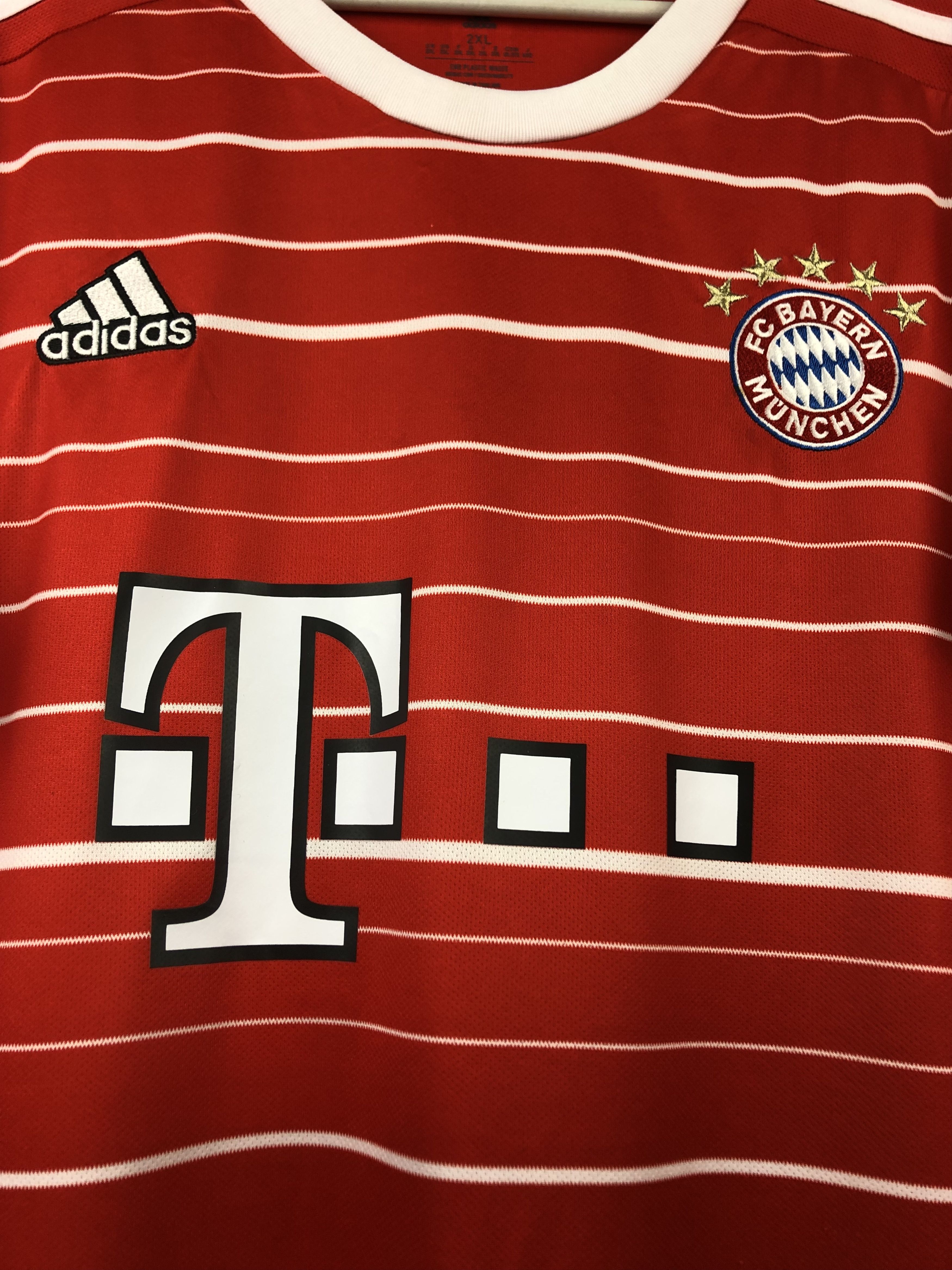 Adidas Bayern Munich football shirt 2022 #6 Kimmich Adidas Jersey Size US XXL / EU 58 / 5 - 5 Thumbnail