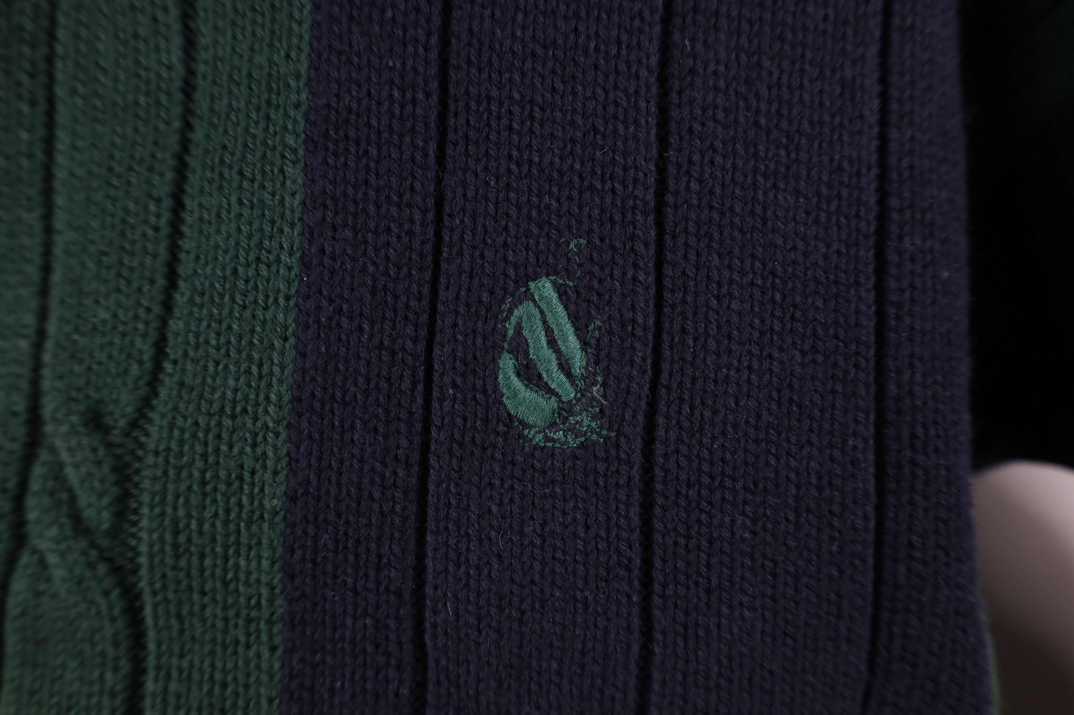 Nautica Vintage 90s Nautica Cable Knit Crewneck Sweater Cotton Size US S / EU 44-46 / 1 - 4 Thumbnail